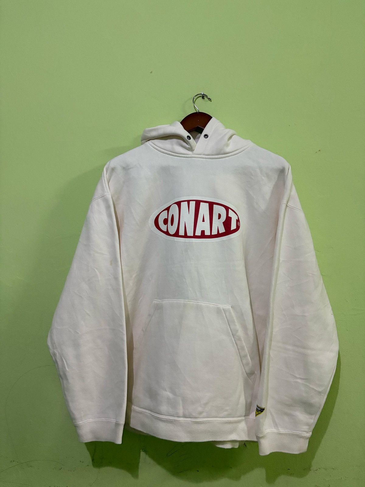Rap Tees × Vintage VTG Conart Hoodie Big Logo Design HipHop Group Art Design Size US L / EU 52-54 / 3 - 1 Thumbnail