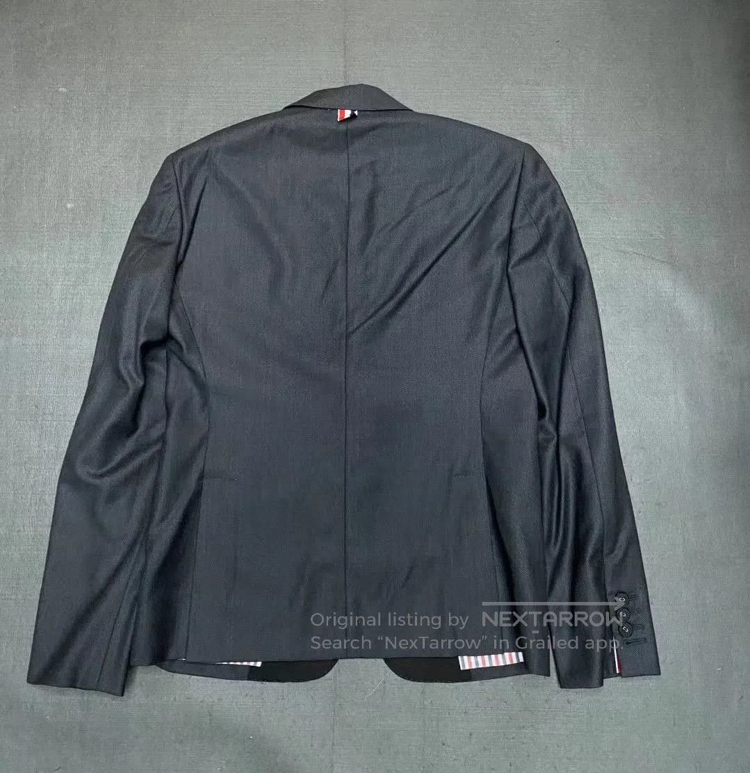 Thom Browne Thom Browne Dark Gray Wool Blazer. Size US M / EU 48-50 / 2 - 2 Thumbnail