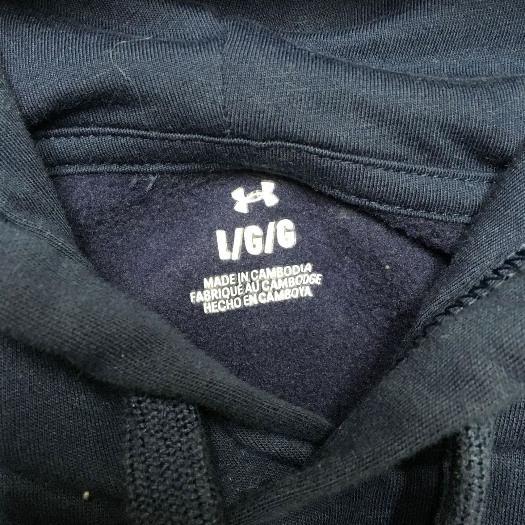 Under Armour Under Armour Freedom Hoodie Mens L Blue Pullover Graphic Print Flag USA Size US L / EU 52-54 / 3 - 7 Thumbnail