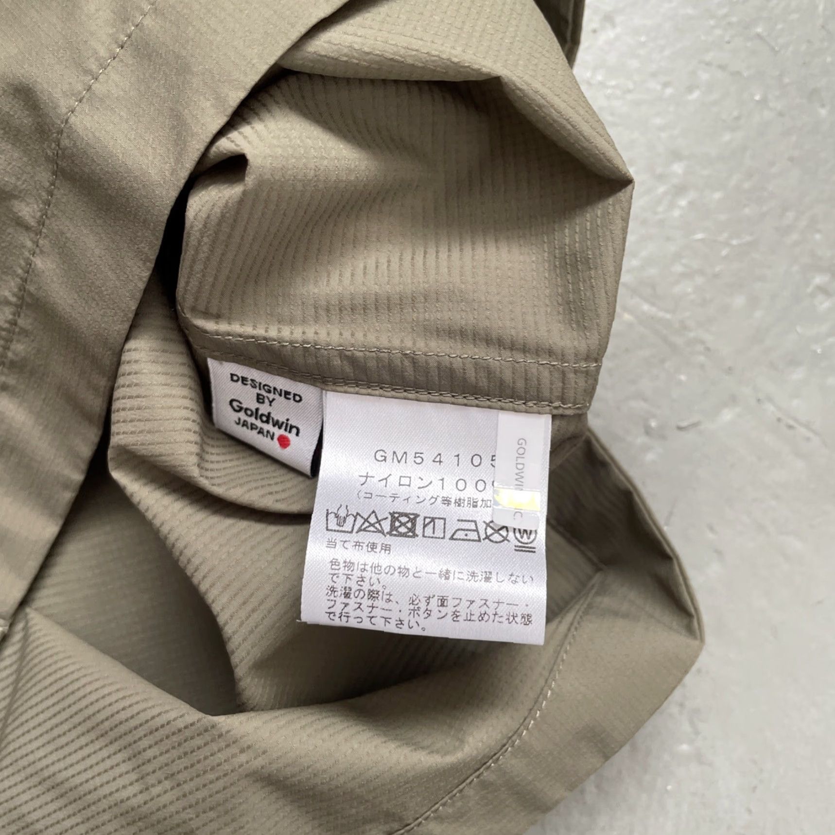 Goldwin Goldwin Japan (GM54105) Pertex Double Cloth Hike Shirt Nylon Outdoor Camp 2 (M) Shirt Adult Medium Nylon Outdoor Hiking 90s Theme Mens Size US XS / EU 42 / 0 - 6 Thumbnail