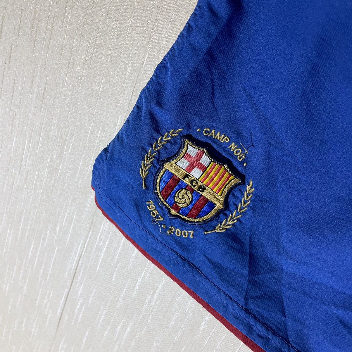 Nike × Vintage Nike Barcelona 2006 vintage soccer shorts Size US 32 / EU 48 - 3 Thumbnail