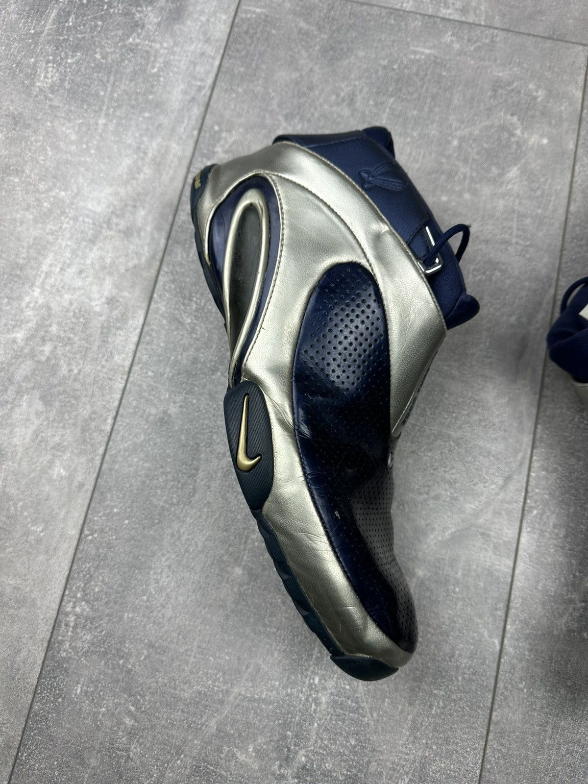 Nike Nike Zoom Flight Turbine 2000S Basketball Shoes Size US 13 / EU 46 - 3 Thumbnail