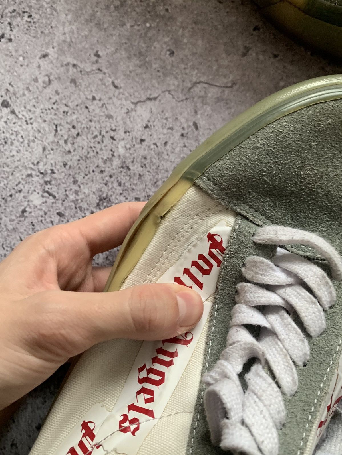 Palm Angels × Vans 🔥VANS X PLAM ANGELES LOW TOP SNEAKERS Size US 10 / EU 43 - 14 Thumbnail