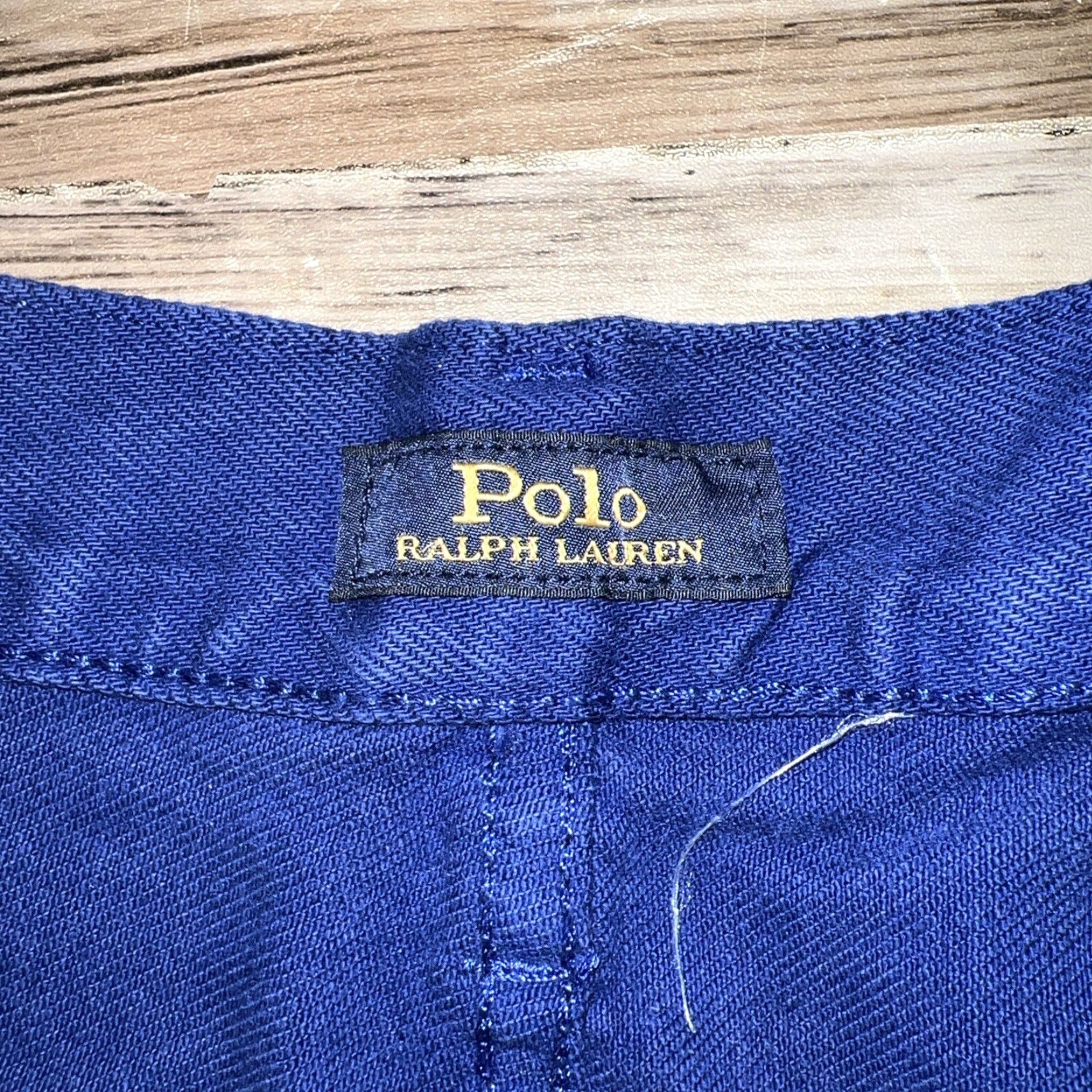 Polo Ralph Lauren Polo Ralph Lauren Blue Denim Short Shorts Womens Size 29 Size 29" - 5 Thumbnail