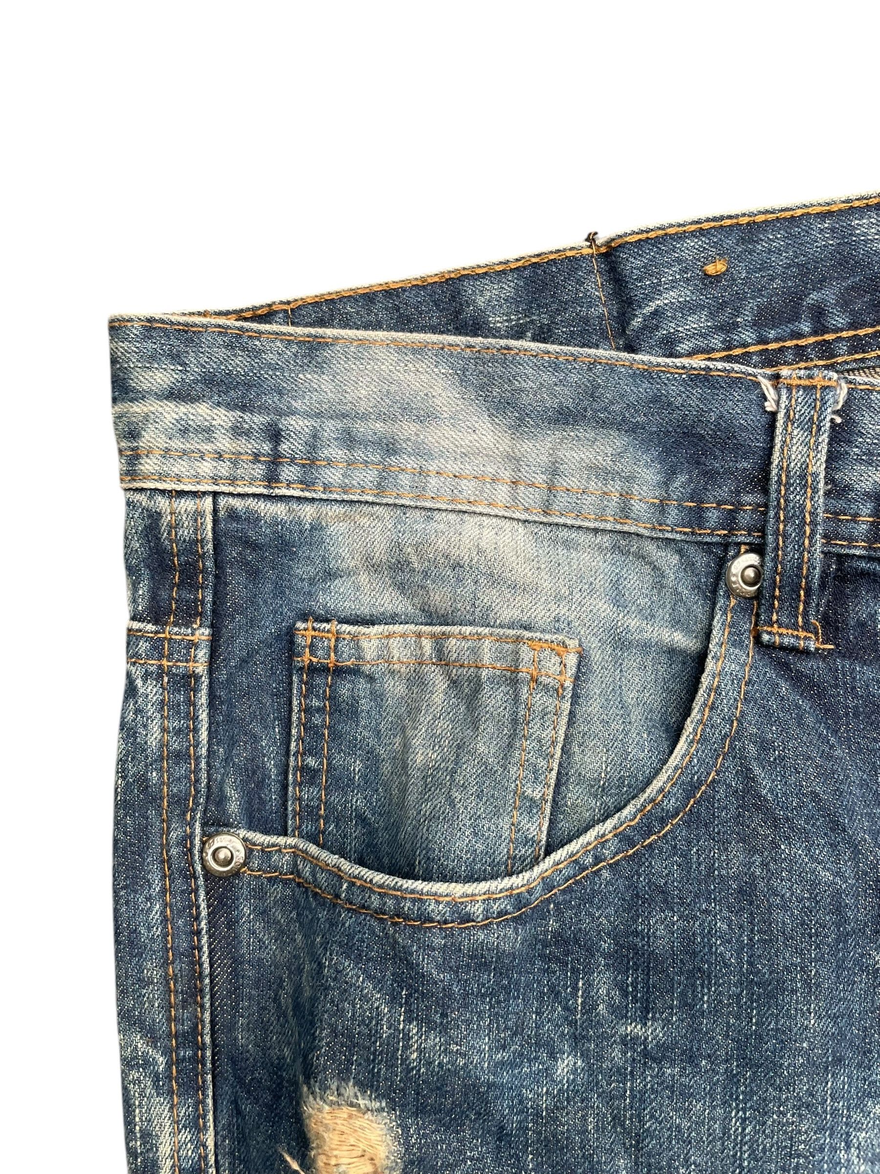 Southpole South Pole Distresed Denim Size 50 Size US 44 / EU 60 - 4 Thumbnail