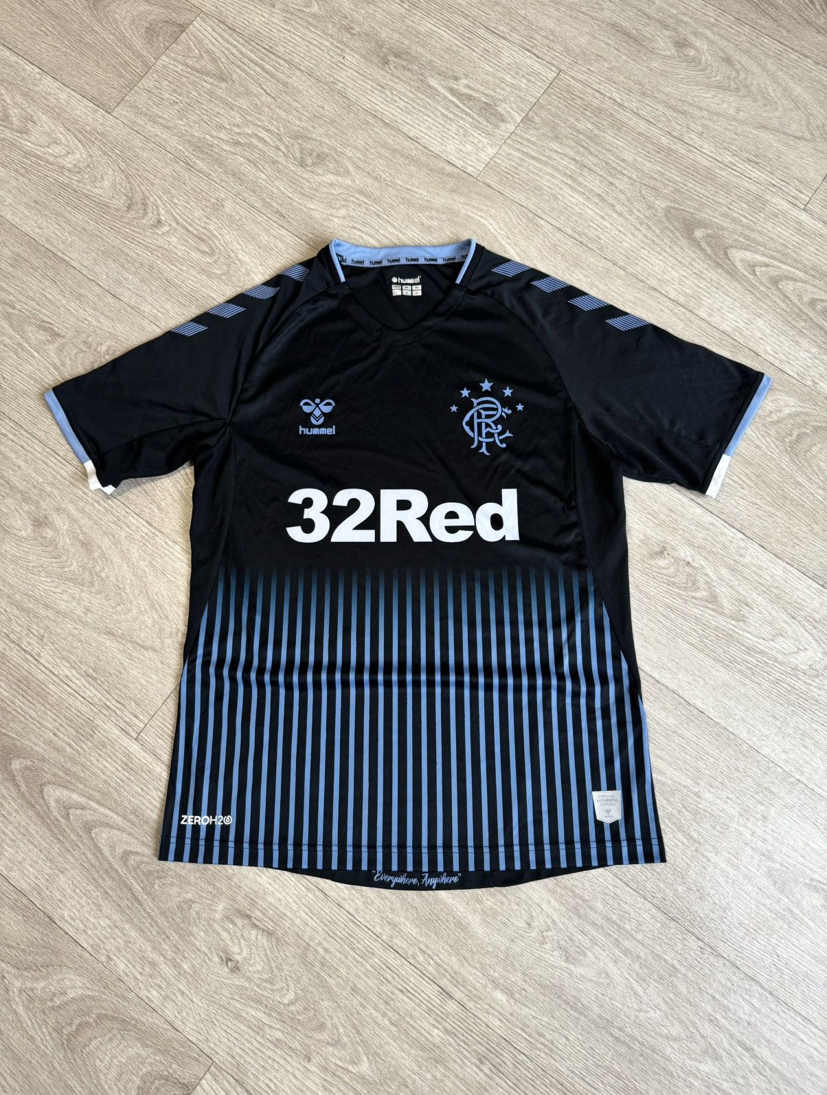 Hummel 🔷Hummel Glasgow Rangers 2019/20 Soccer jersey🔷 Size US L / EU 52-54 / 3 - 1 Thumbnail