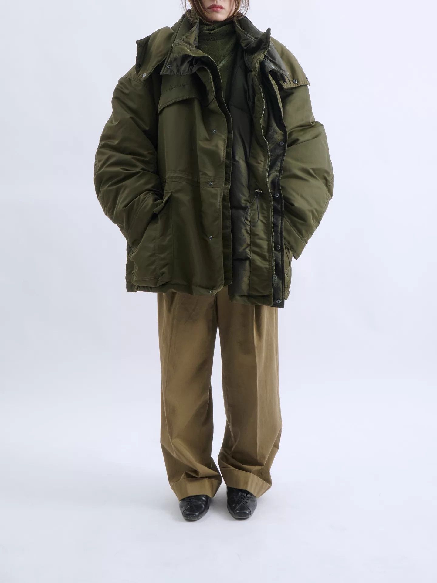 Hed Mayner HED MAYNER 23FW Oversized Down Parka Size S Size US S / EU 44-46 / 1 - 3 Thumbnail