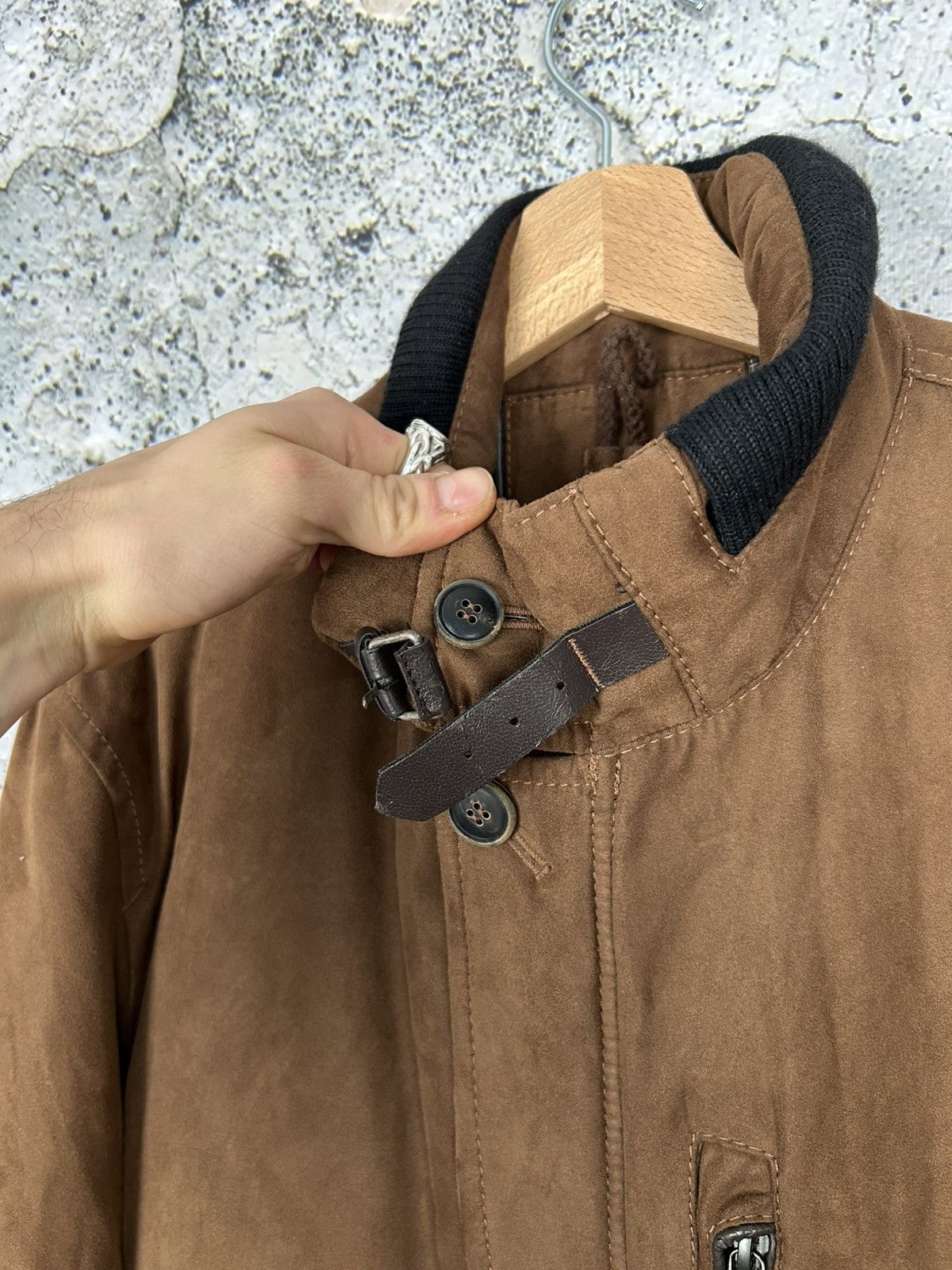 Bugatti Bugatti Brown Coat Jacket Premium Vintage Avant Garde Size US L / EU 52-54 / 3 - 4 Thumbnail