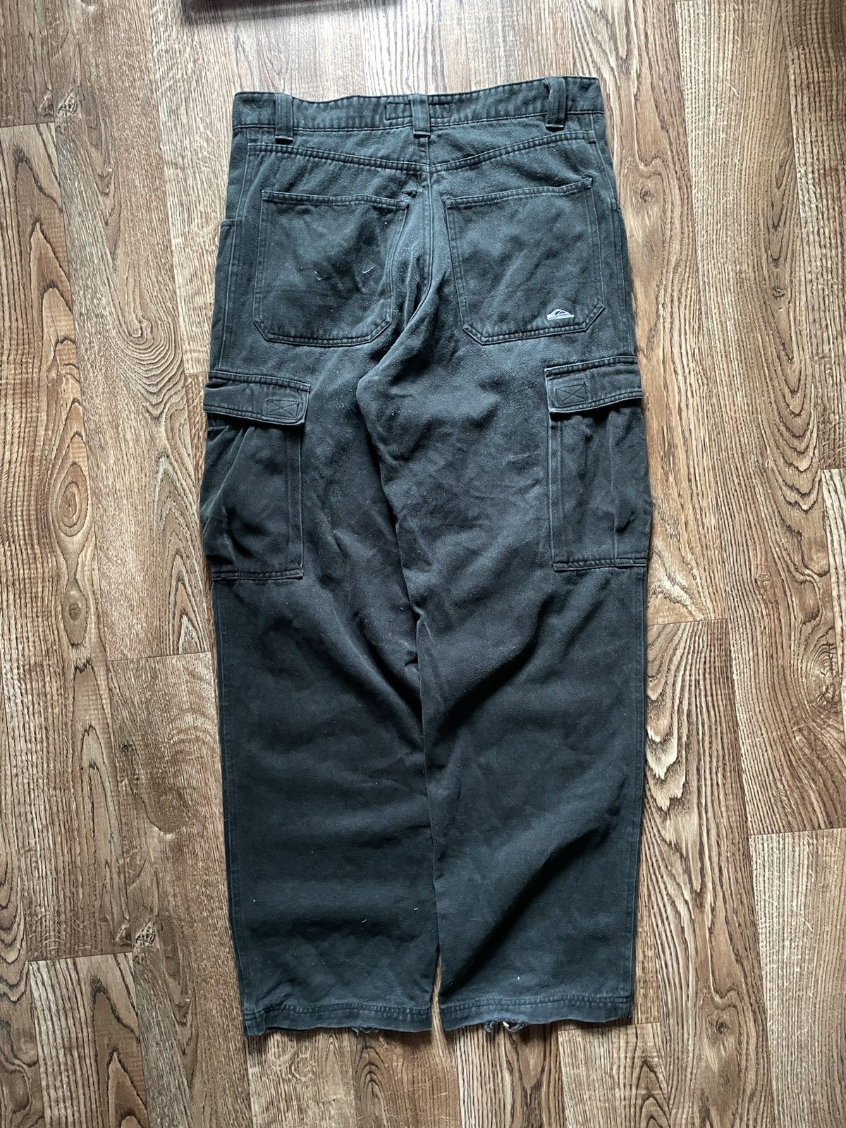 Hysteric Glamour Vintage Quicksilver Y2K distressed baggy cargo pants Size US 34 / EU 50 - 2 Thumbnail