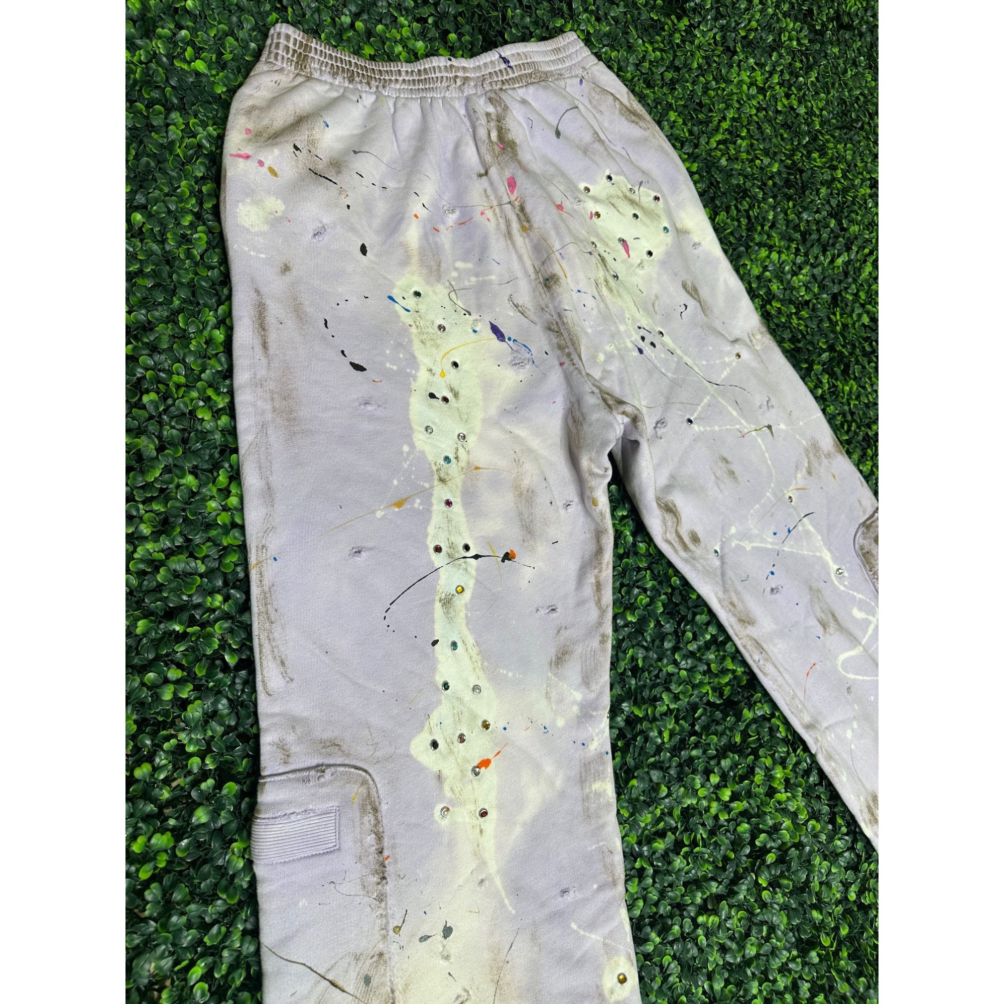 MM6 × Maison Margiela DRO Lab LTD Custom 1/1 ART x Maison Margiela MM6 Jogger Pan Size US 30 / EU 46 - 9 Thumbnail