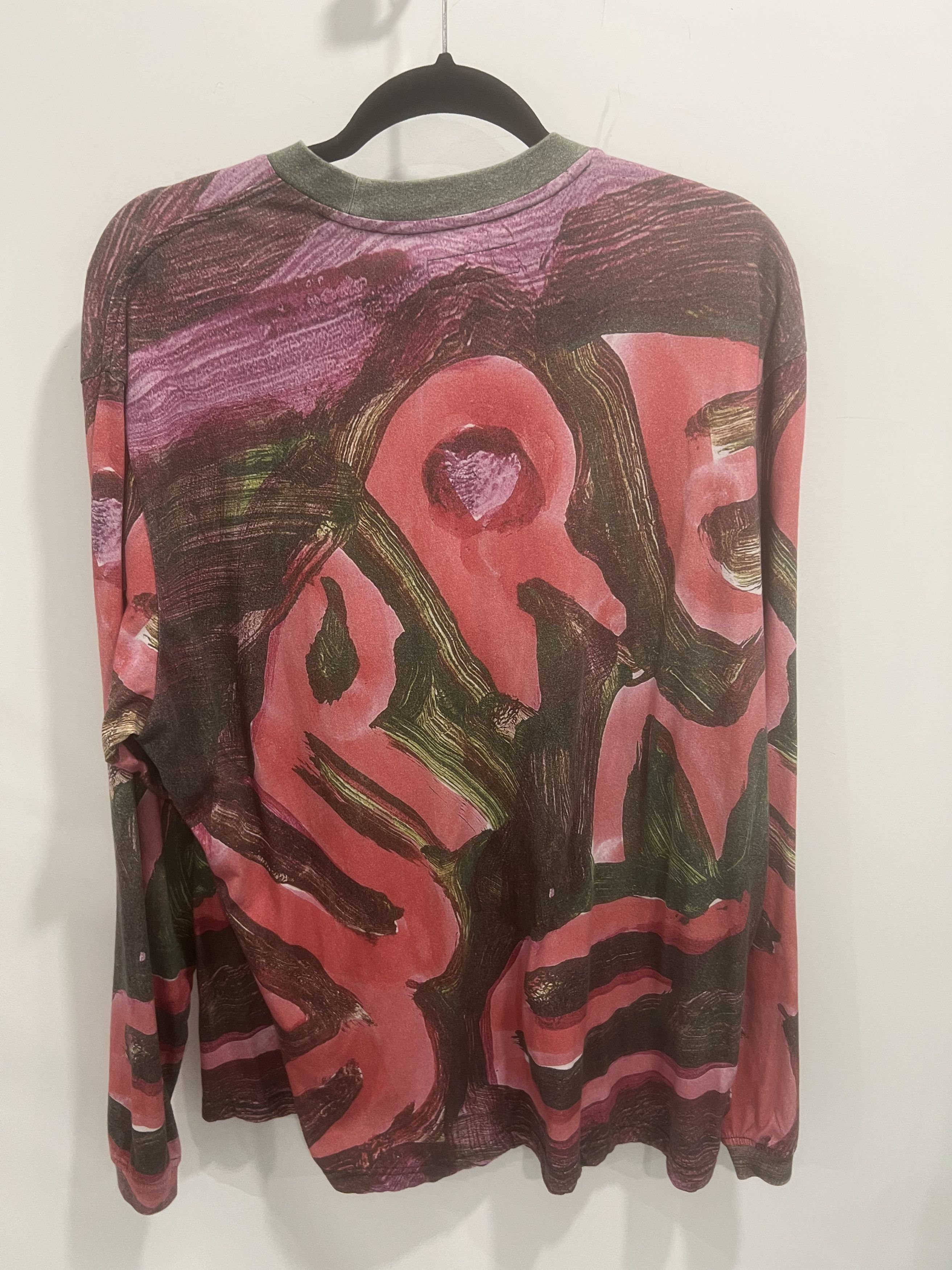 Supreme Supreme Mens Paint Long Sleeve Shirt Size US L / EU 52-54 / 3 - 5 Thumbnail