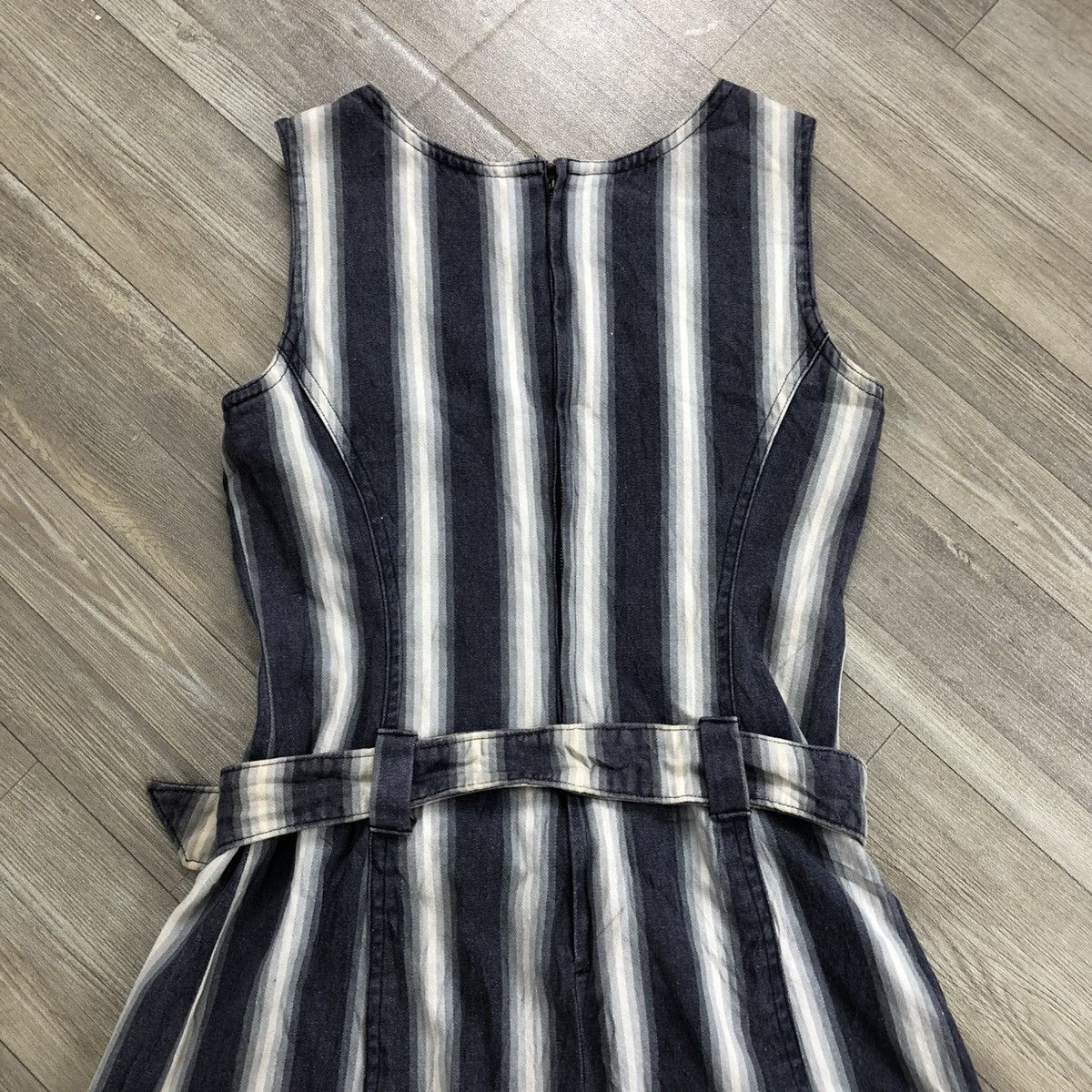 Hysteric Glamour Vintage Hysteric Glamour Love Striped Dressed With Belt Y2K Size S / US 4 / IT 40 - 9 Thumbnail