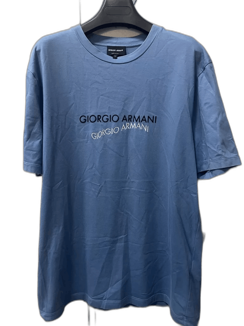 Emporio Armani Giorgio Armani Short Sleeve T-Shirt Size US L / EU 52-54 / 3 - 1 Thumbnail