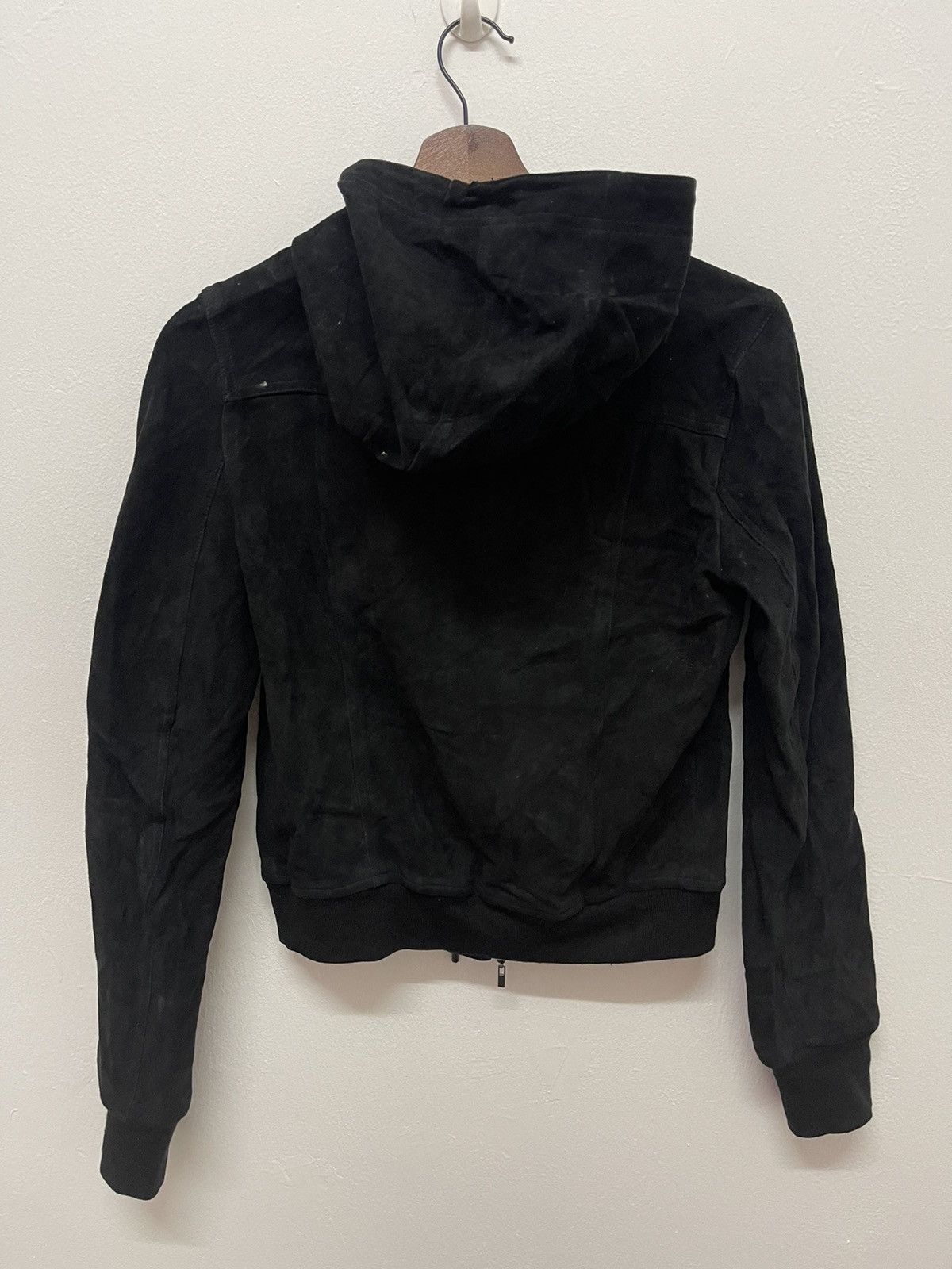 Theory BLACK THEORY LAMBSKIN CROP JACKET Size US S / EU 44-46 / 1 - 2 Thumbnail