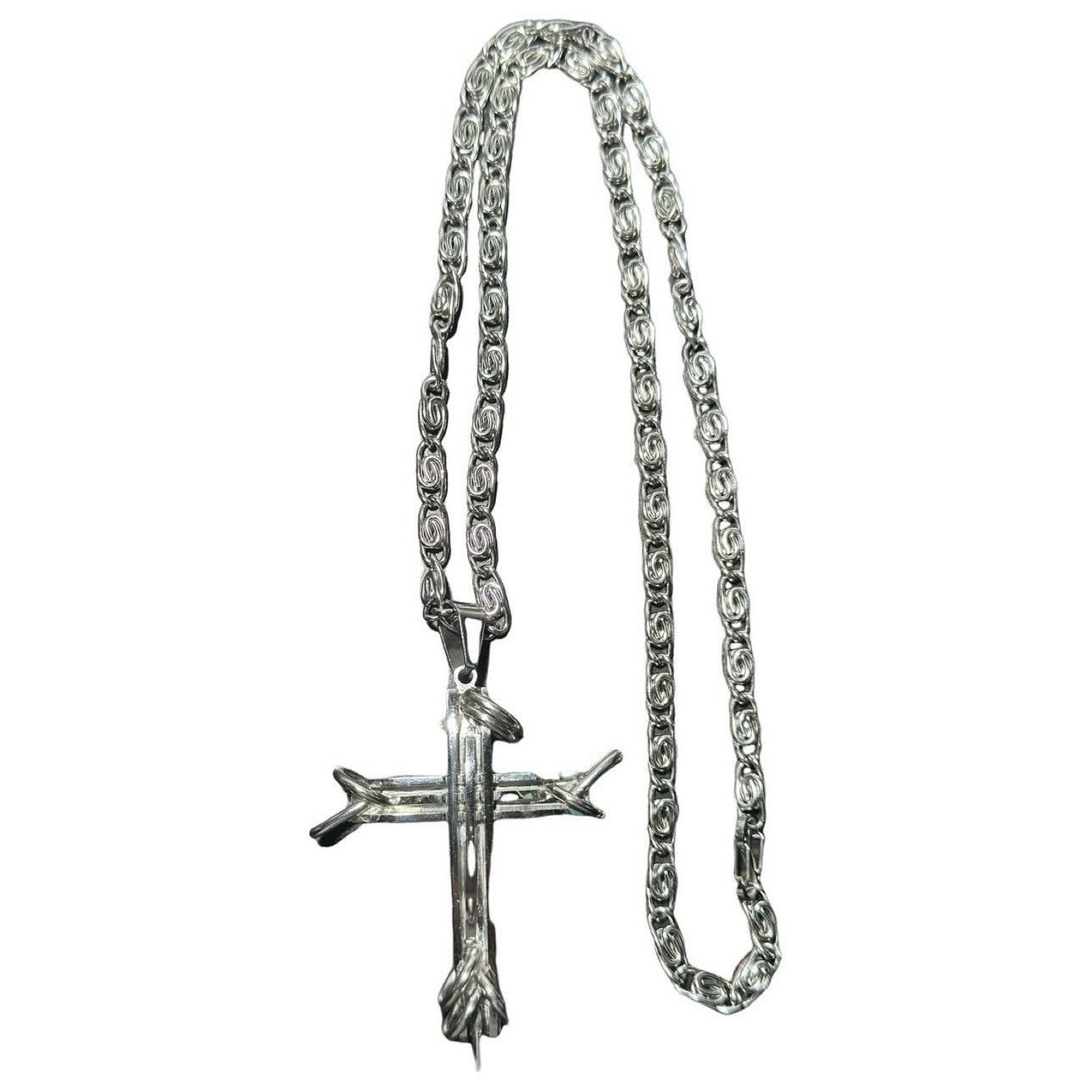 アクセサリー jean paul gaultier archive crossnecklace Jean Paul Gaultier 90S Sample 7 Cross Enamel Christian