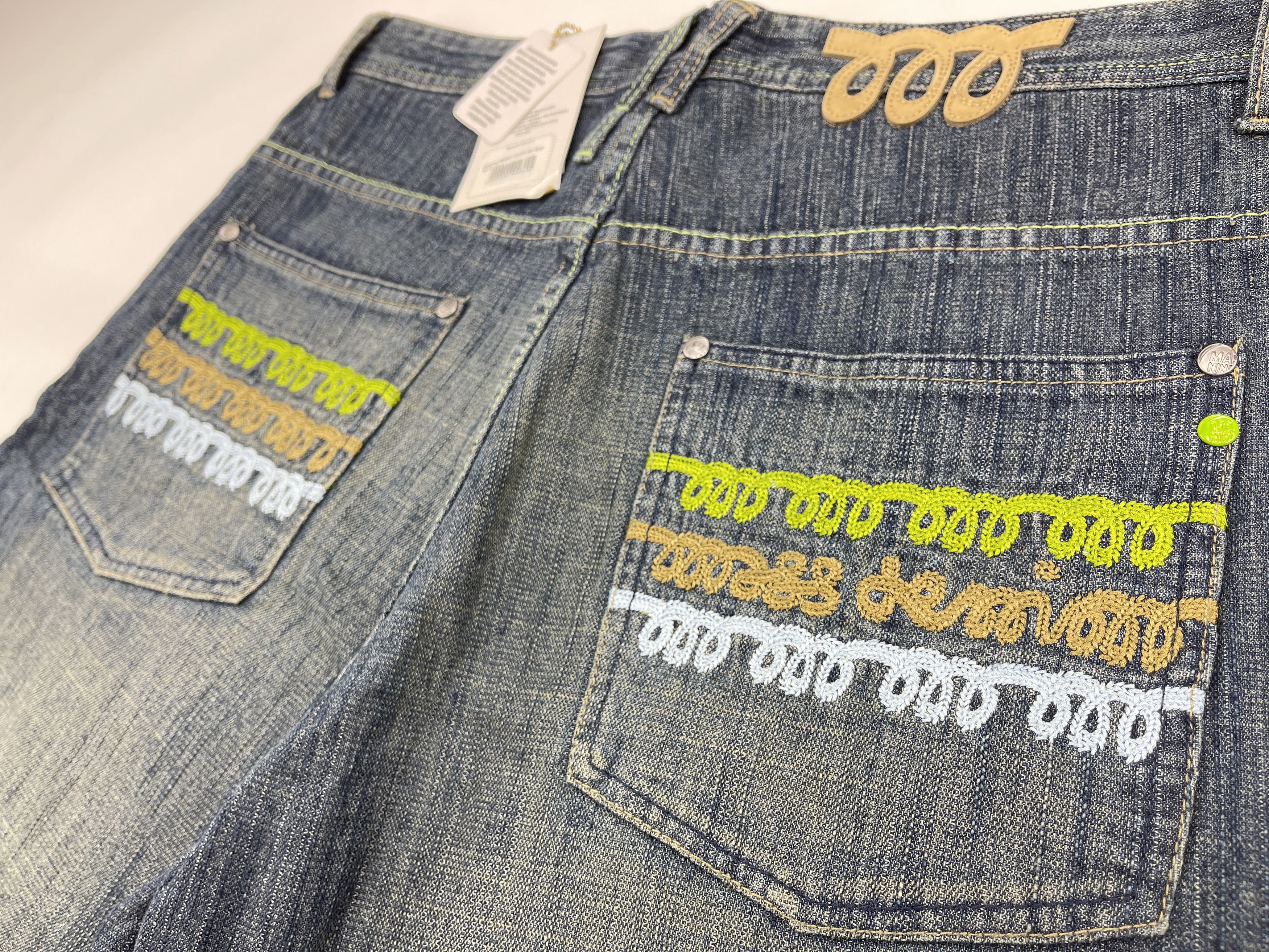 Vintage Mass DNM jeans shorts, vintage hip hop, 90s, skater, size 36 Size US 36 / EU 52 - 6 Thumbnail