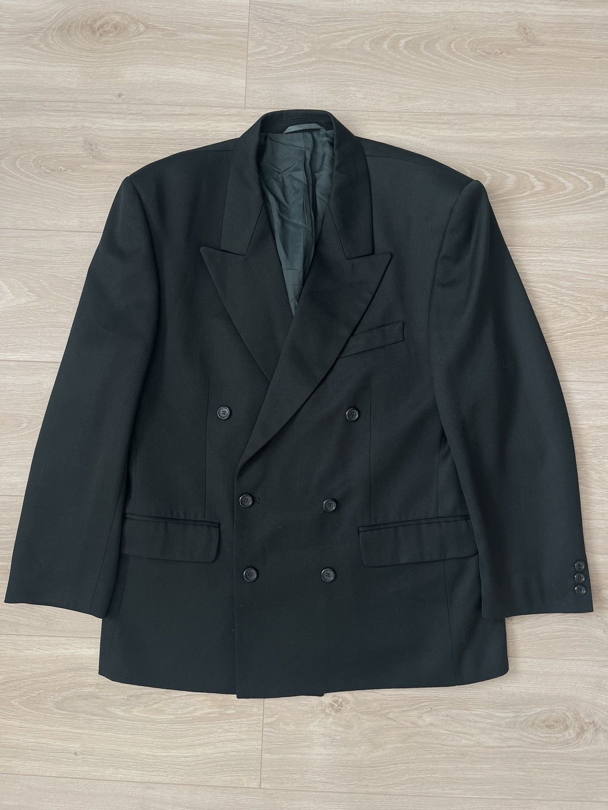 Burton Dark green double-breasted blazer jacket vintage burton 50 Size 40S - 8 Thumbnail