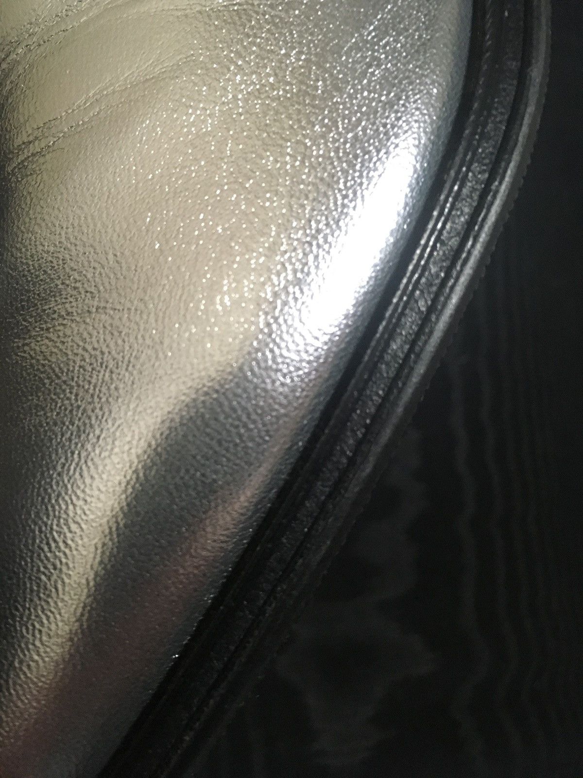 Celine × Hedi Slimane CELINE 19SS Hedi Slimane Silver Jacno 60 Size IT39 Size US 6 / EU 39 - 10 Thumbnail