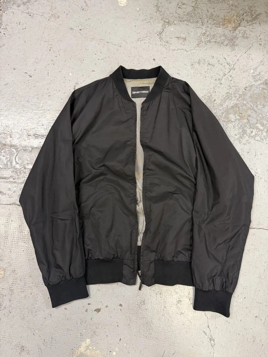 Emporio Armani SS2008 Emporio Armani Black Minimalist Jacket Size US M / EU 48-50 / 2 - 8 Thumbnail
