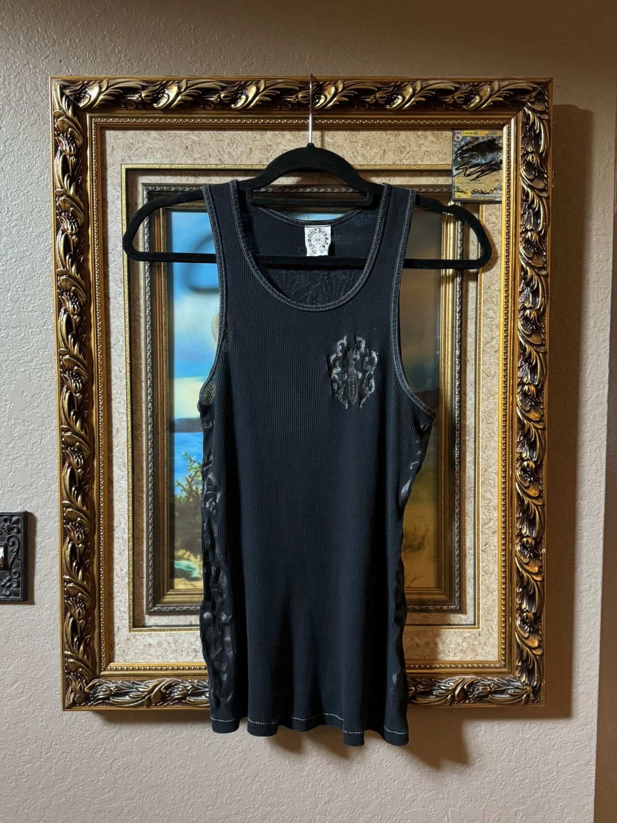 Vintage Chrome Hearts Cemetery Tank Top