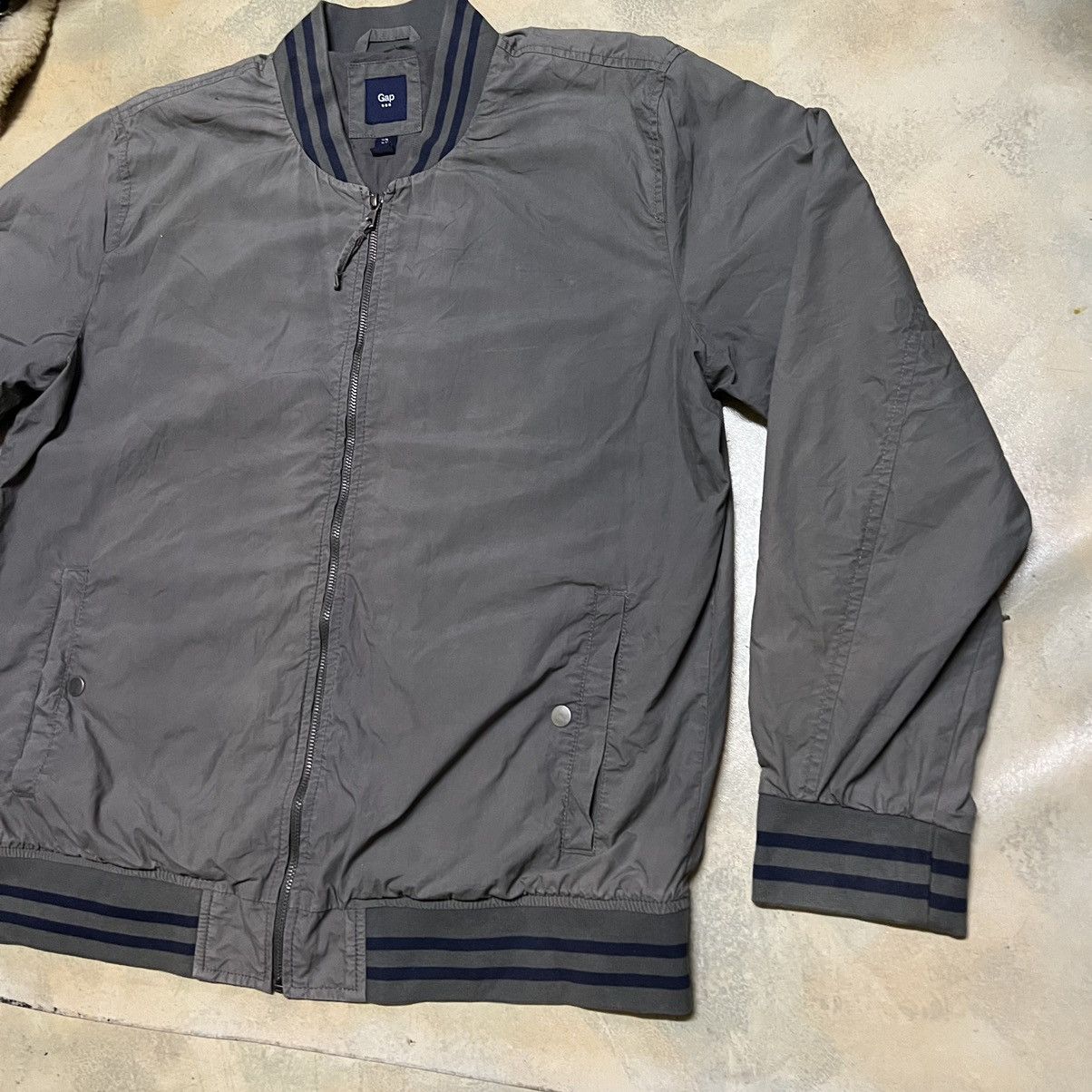 Gap Gap Bomber Jacket Sun Faded Style Size US XL / EU 56 / 4 - 3 Thumbnail