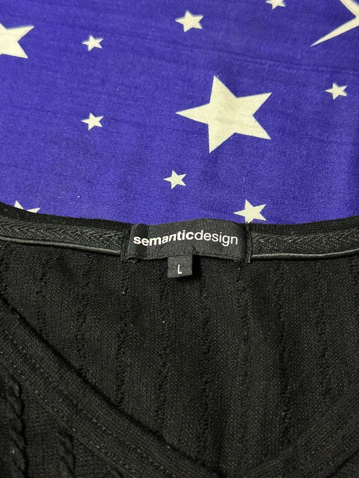 14th Addiction × semanticdesign 2000 - Semantic Design 3-D Cable L/S Shirt Size US M / EU 48-50 / 2 - 2 Thumbnail