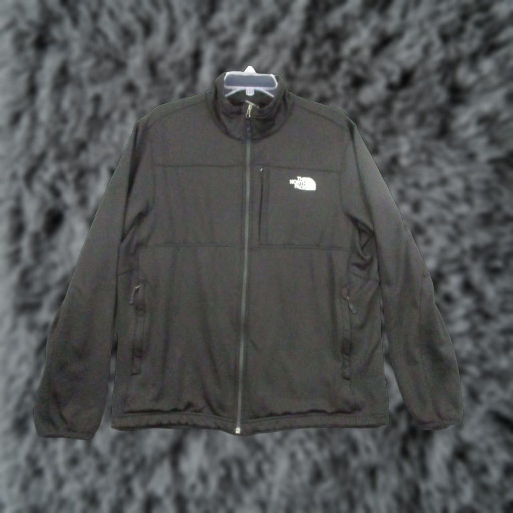 The North Face VINTAGE The North Face Windwall Jacket Men's Large Black Zip Pockets Polyester Windbreaker Shell Size US L / EU 52-54 / 3 - 1 Thumbnail