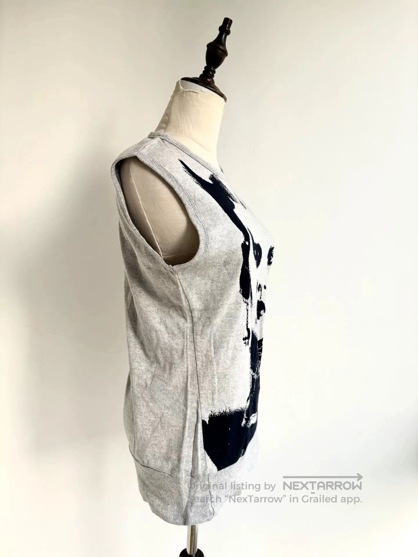 Vivienne Westwood vivienne westwood gray knitted vest with print. Size M / US 6-8 / IT 42-44 - 5 Thumbnail
