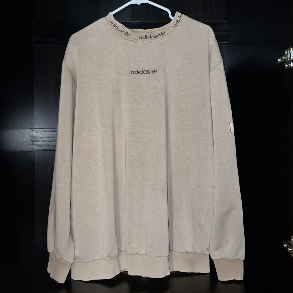 Adidas Adidas Original; Brown Crewneck Size US M / EU 48-50 / 2 - 1 Thumbnail