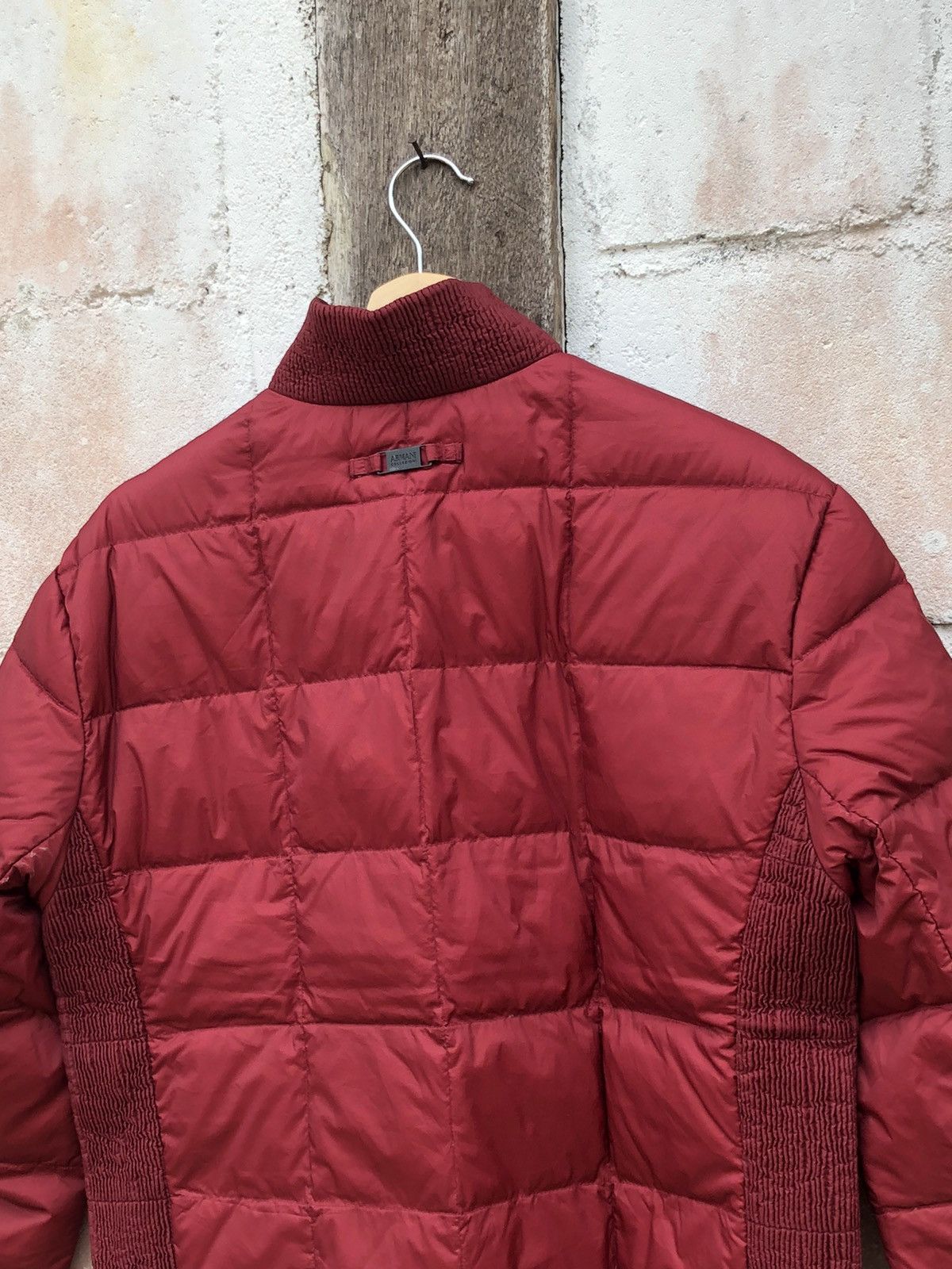 Armani × Armani Collezioni Red Puffer Jacket Armani Collezioni Real Down Size US M / EU 48-50 / 2 - 8 Thumbnail