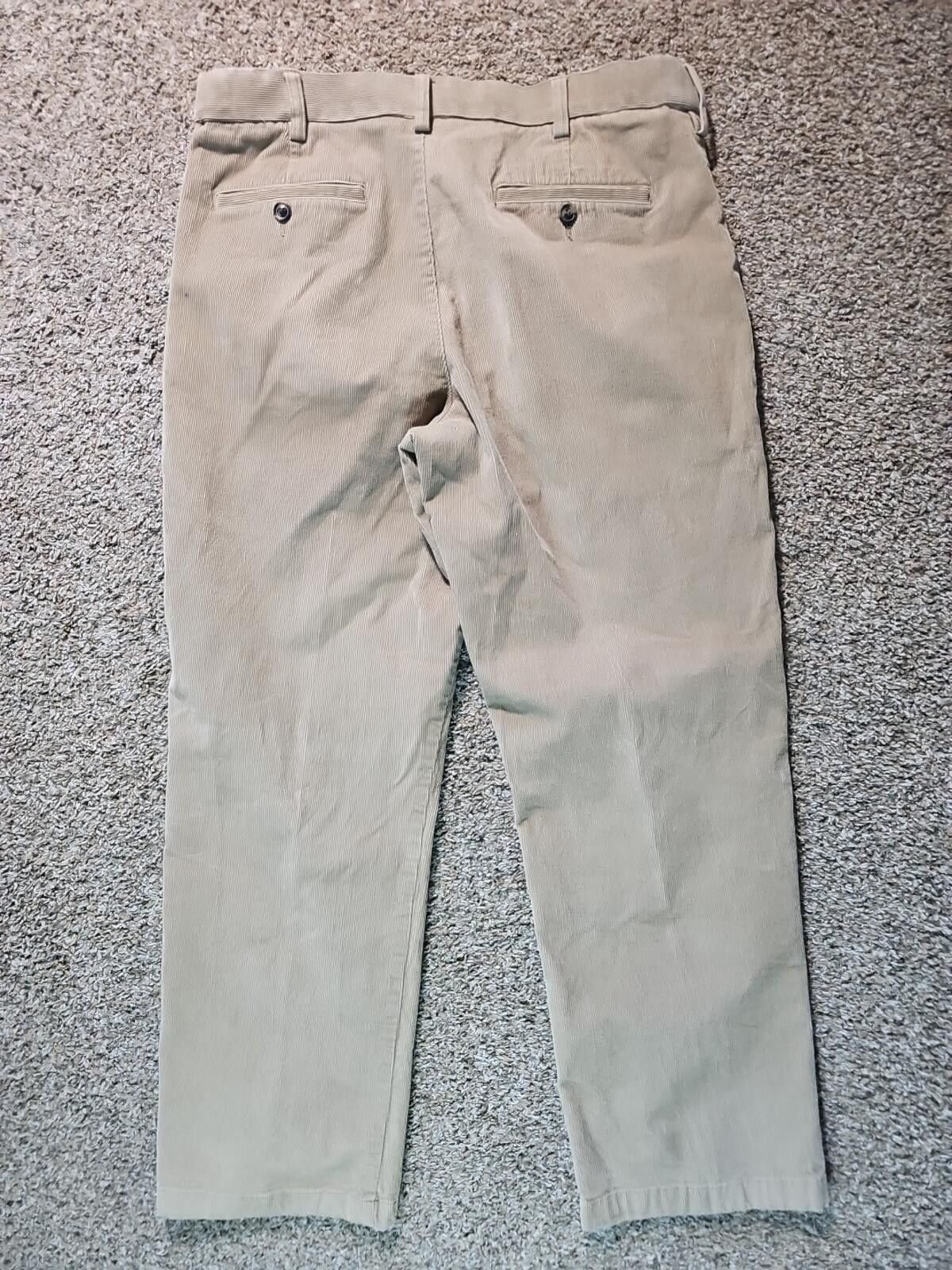Croft & Barrow Croft & Barrow 34x30 Classic Fit Corduroy Pants Size US 34 / EU 50 - 7 Thumbnail