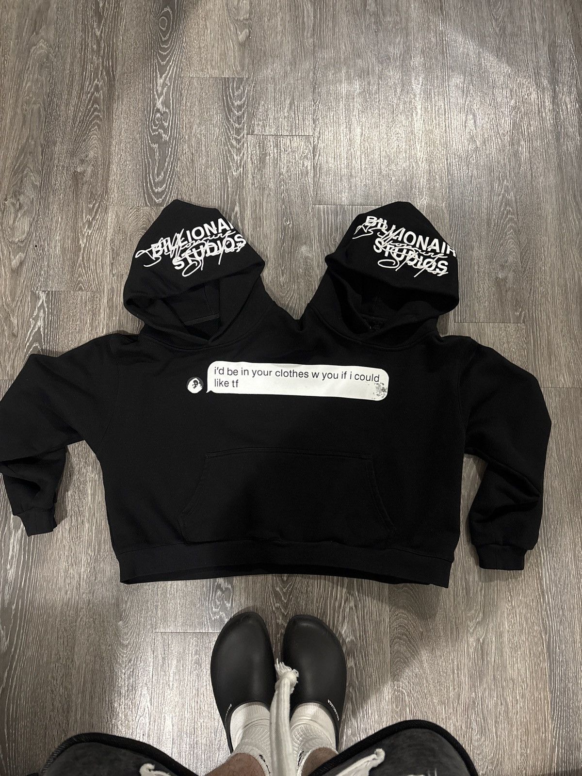 Billionaire Studios BILLIONAIRE STUDIOS 2HOODS Size US S / EU 44-46 / 1 - 1 Thumbnail