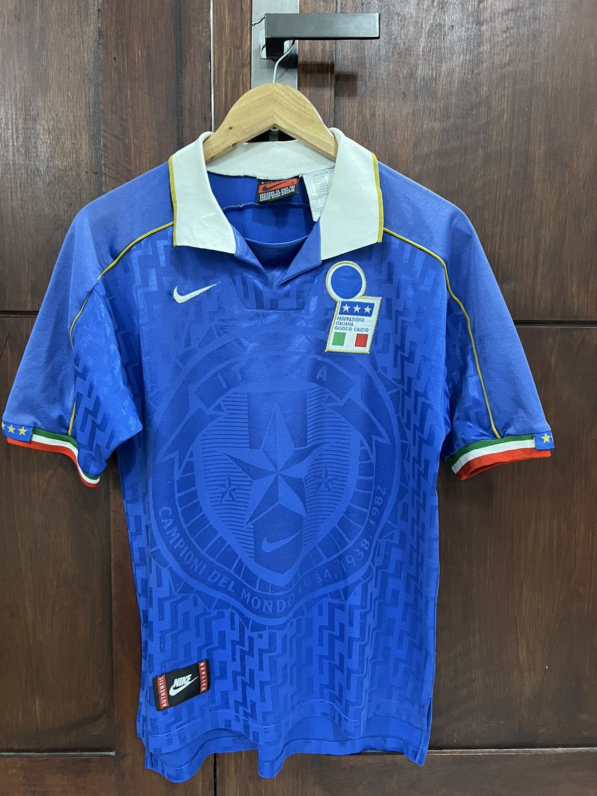 ITALY NIKE HOME JERSEY 1995 1996 ML 4