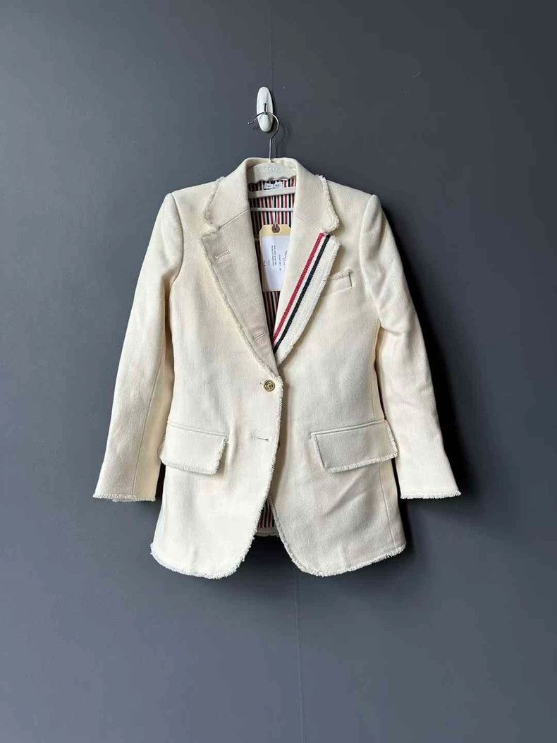 Other Thom Browne A woolen tailcoat with colored stripes Size 36S - 1 Thumbnail