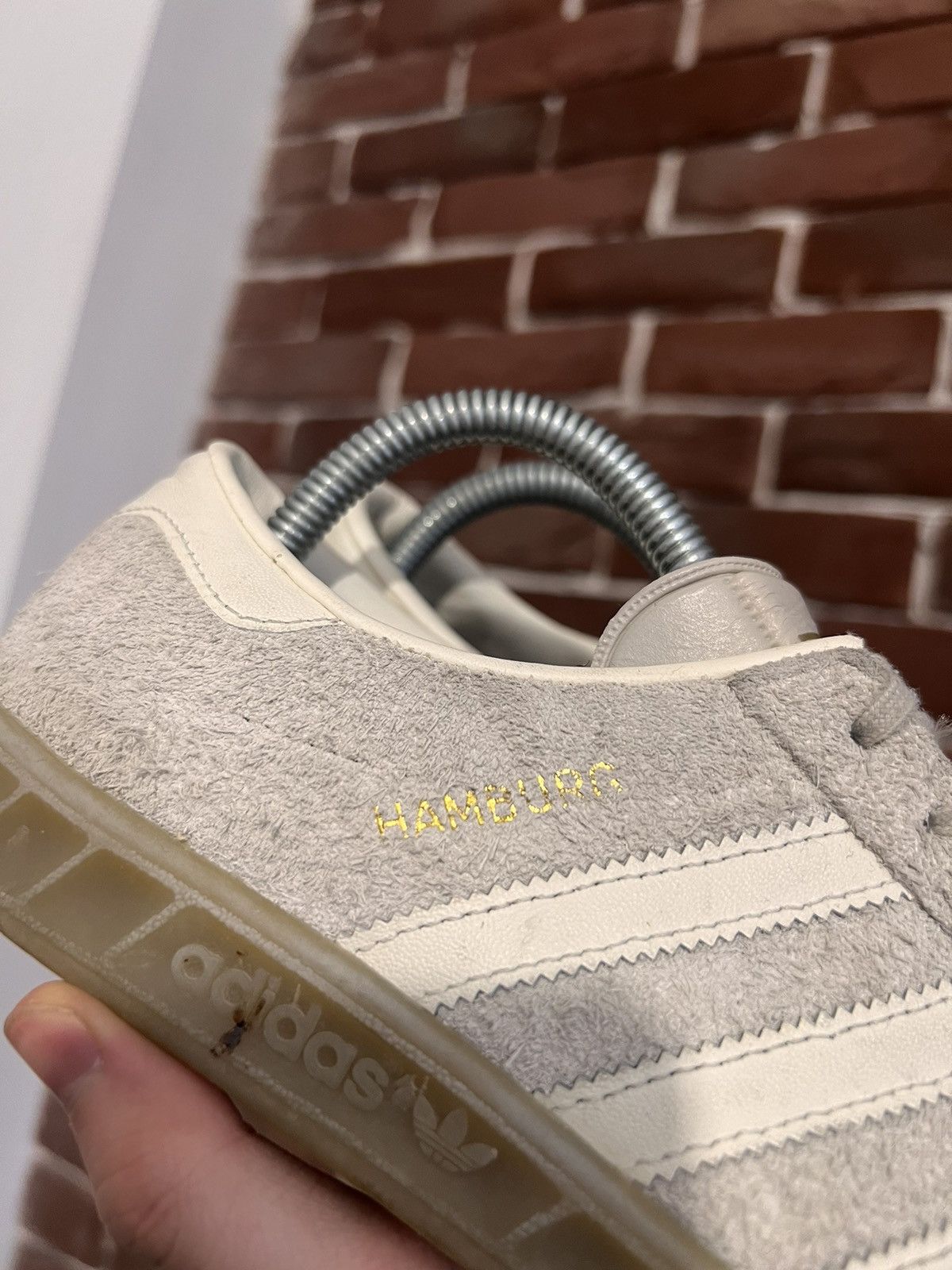 Adidas Adidas Hamburg Low Sneakers Casual Suede Shoes Hype Y2K Size US 7.5 / IT 37.5 - 6 Thumbnail