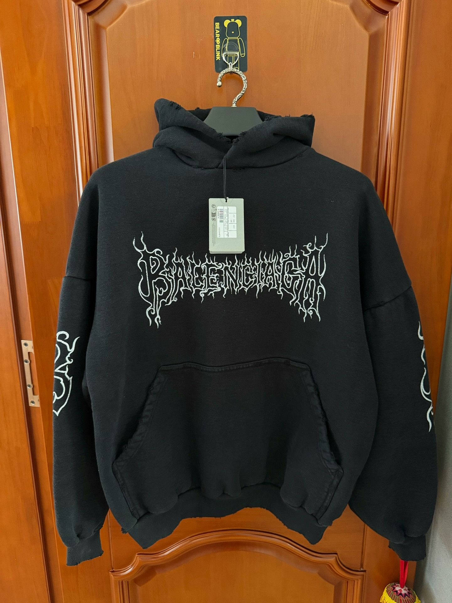 Balenciaga balenciaga flame graphic hoodie Size US S / EU 44-46 / 1 - 1 Thumbnail