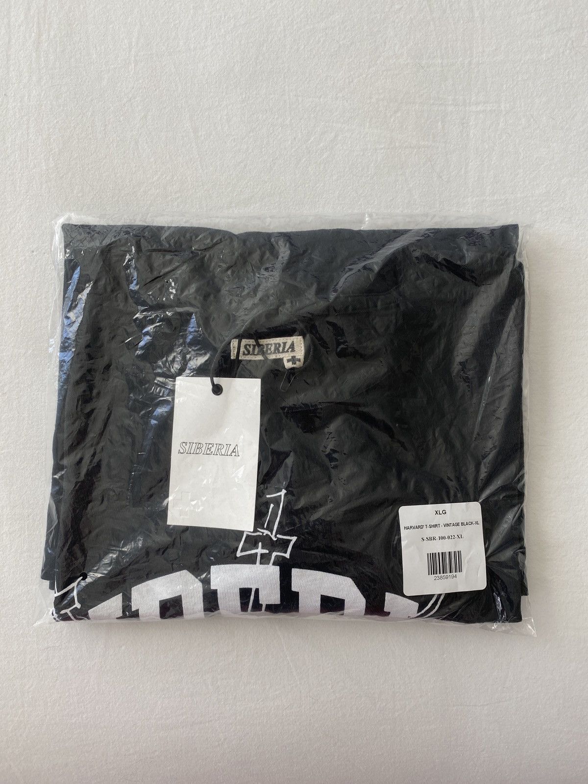 Siberia Hills Siberia Hills ‘Harvard’ T-Shirt - Vintage Black Size US XL / EU 56 / 4 - 7 Thumbnail