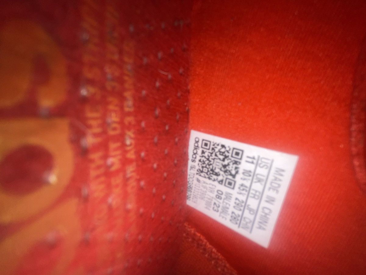 Adidas Adifoam Climacool “Scarlet” Size US 11 / EU 44 - 6 Thumbnail
