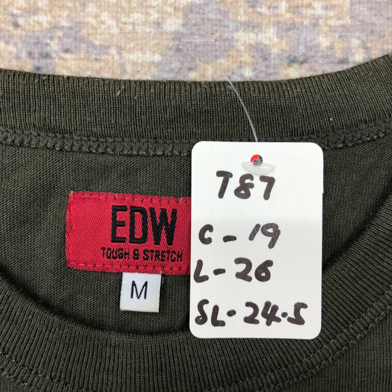 Edwin T87 TOUGH & STRETCH EDWIN LONG SLEEVE TEE Size US M / EU 48-50 / 2 - 7 Thumbnail