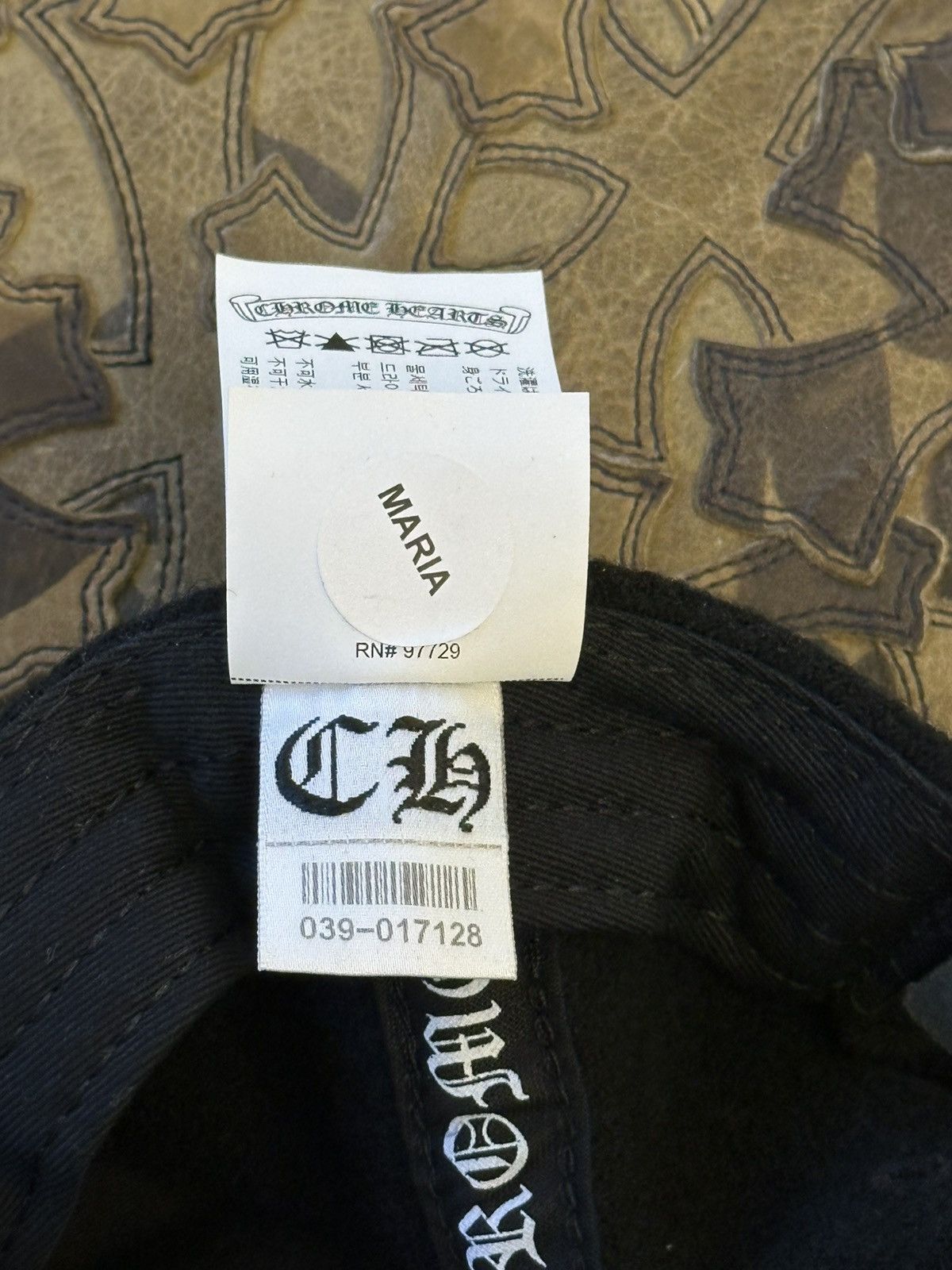 Chrome Hearts CHROME HEARTS WOOL BASEBALL HAT OS Size ONE SIZE - 8 Thumbnail