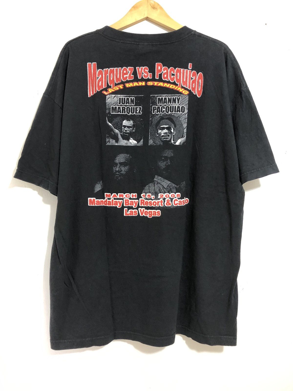 Vintage Vintage Marquez Vs Pacquiao T-Shirt Size US XXL / EU 58 / 5 - 3 Thumbnail