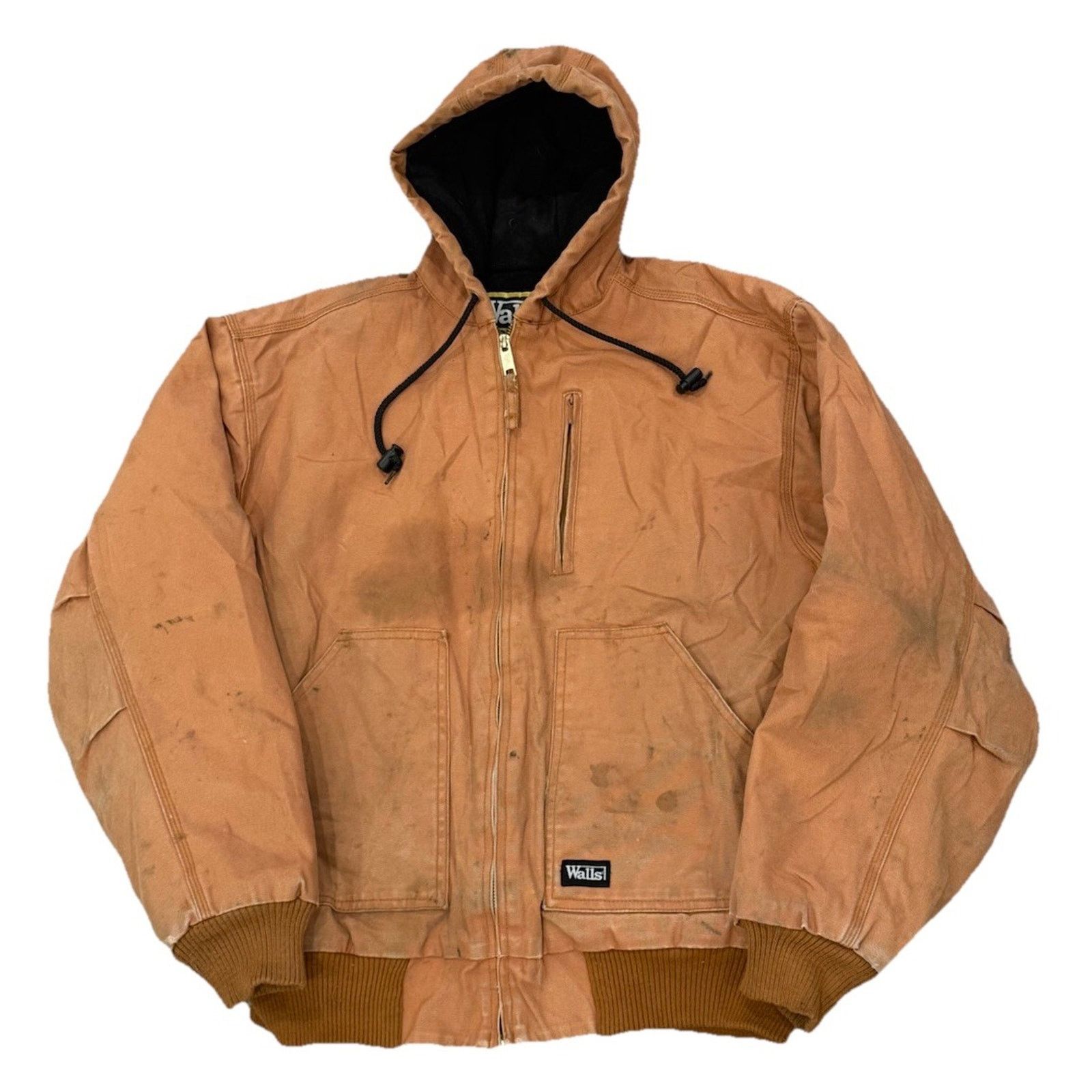 Walls Walls Workwear Canvas Wheat Color Work Jacket Pre-loved Size US L / EU 52-54 / 3 - 1 Thumbnail