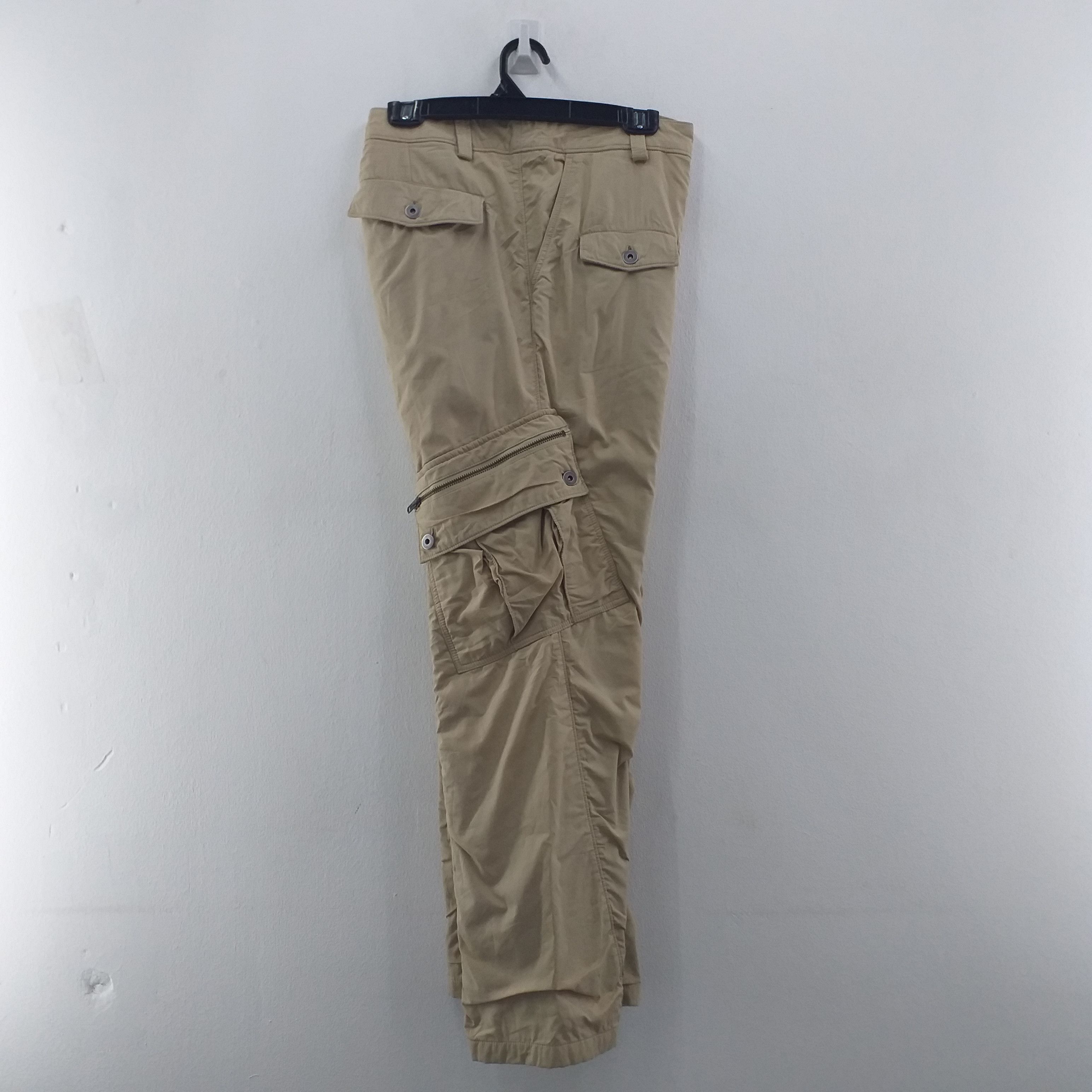 Japanese Brand Custom Wool Japanese Brand Cargo Pockets Pants 35 x 30 CP015 Size US 35 - 6 Thumbnail
