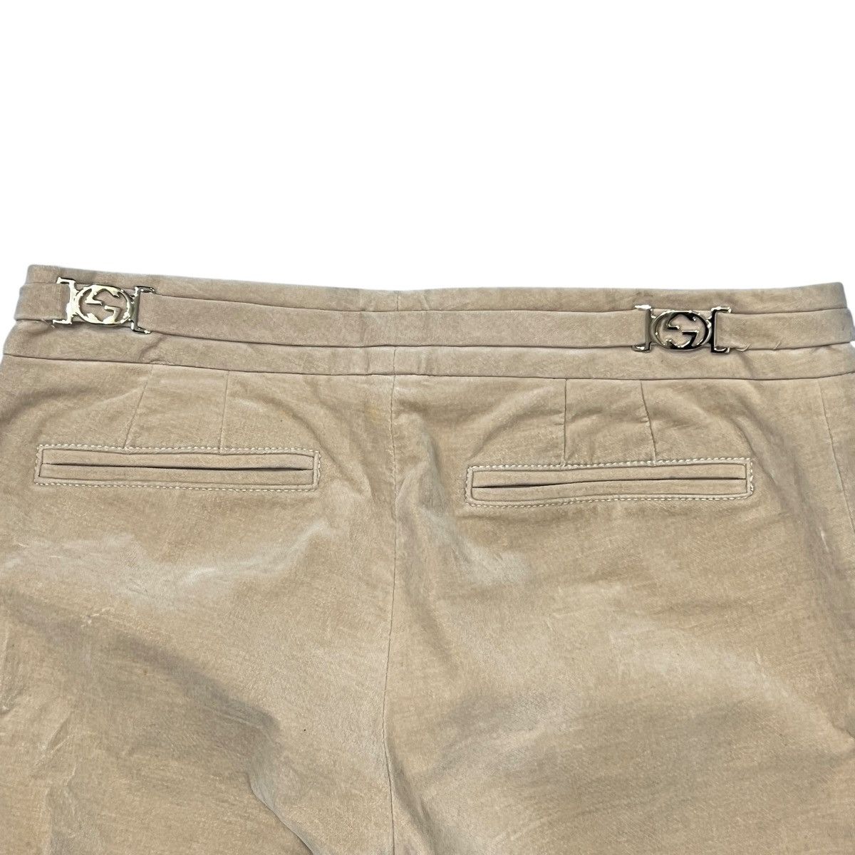 Gucci GUCCI 00's Cotton Velours Bootscut Pants Size 26" / US 2 / IT 38 - 9 Thumbnail