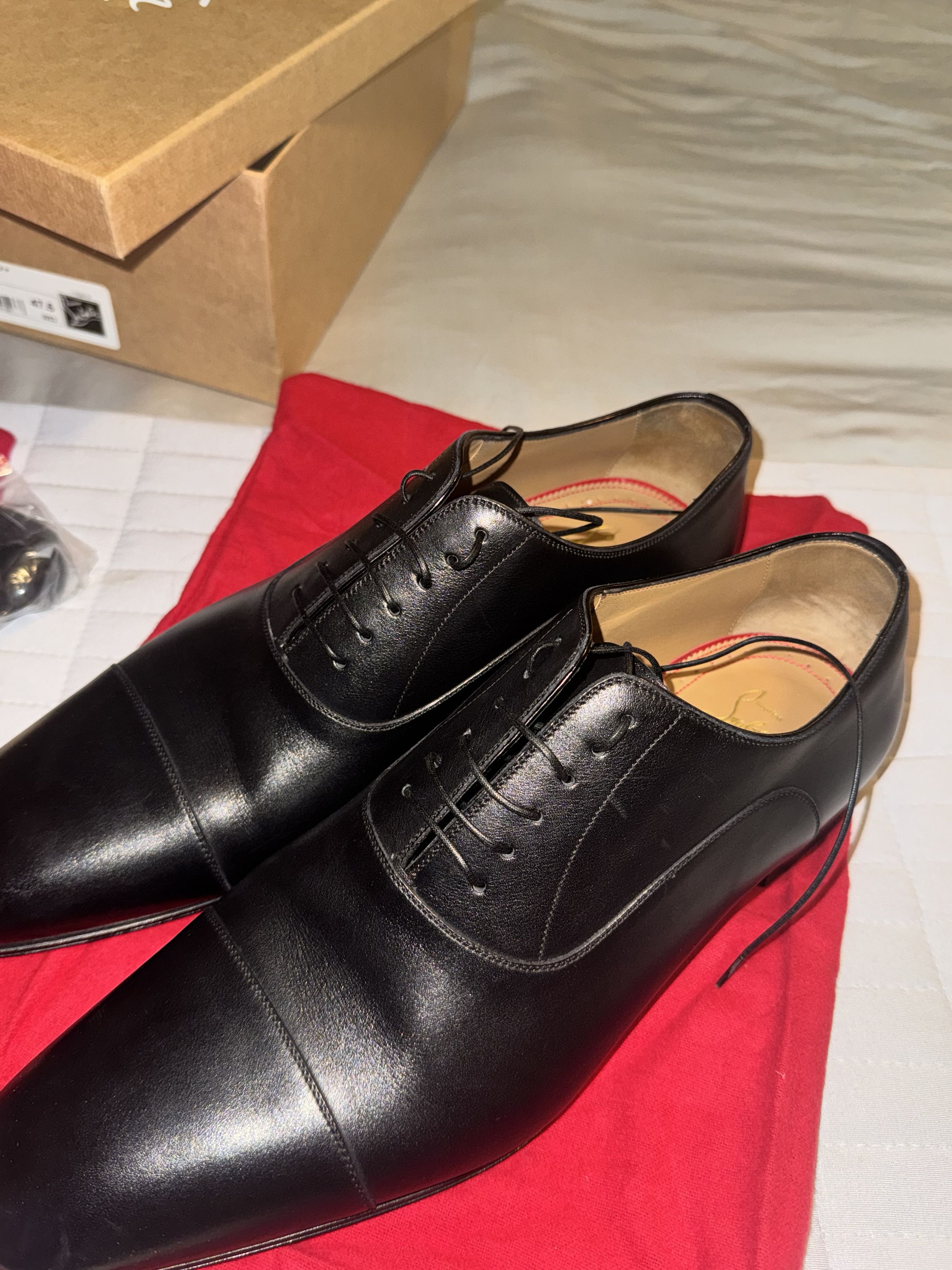 Christian Louboutin Greggo Flat Calf P Size US 14 / EU 47 - 8 Thumbnail