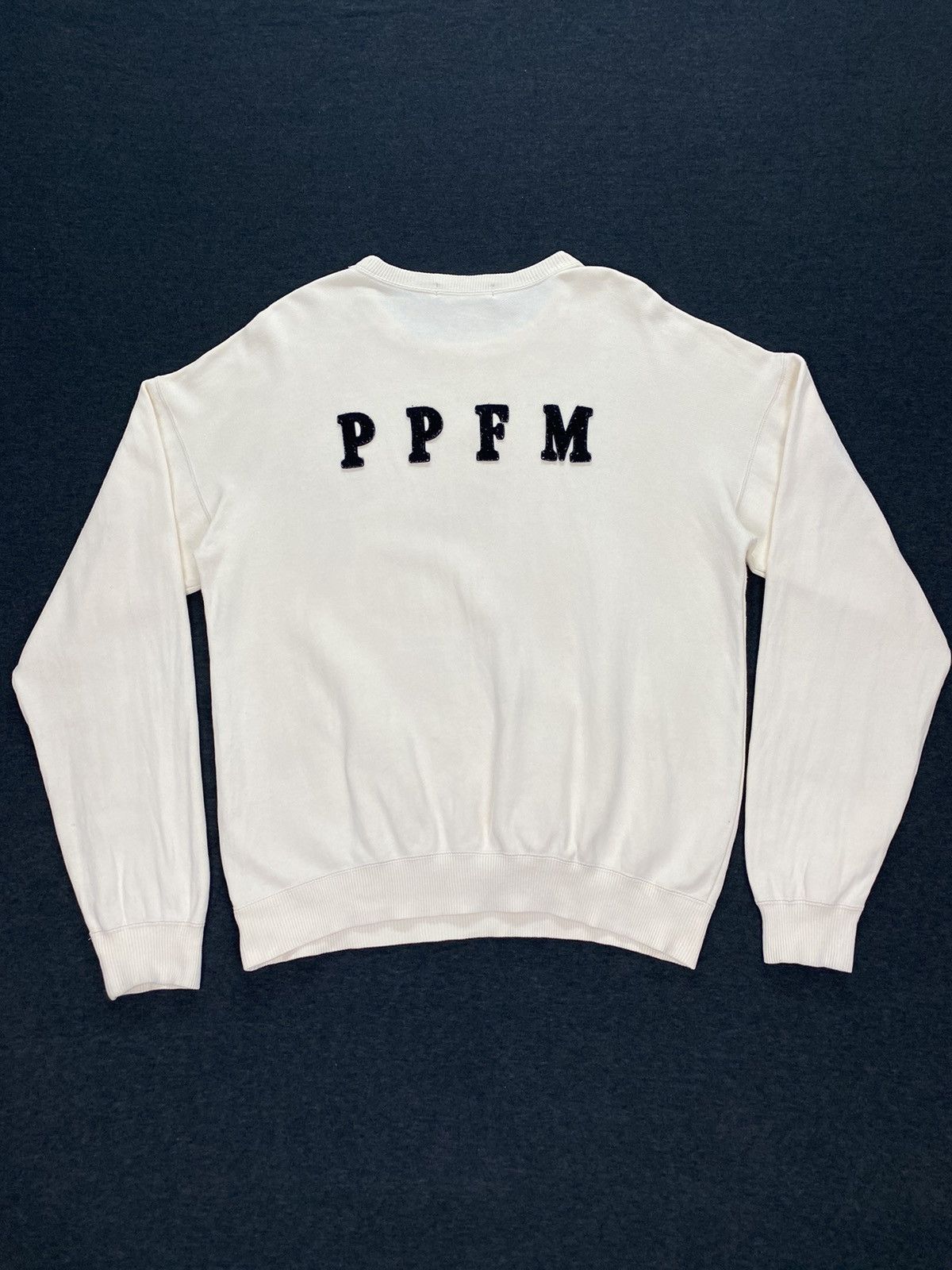 PPFM Vintage PPFM Peyton Place for Men Spell Out Dirty Sweatshirt Size US S / EU 44-46 / 1 - 1 Thumbnail