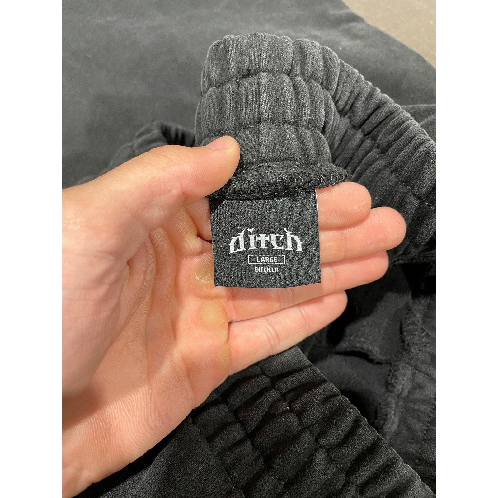 Other DITCH BIKER SWEAT PANT BLACK SIZE LARGE PREOWNED Size US 32 / EU 48 - 4 Thumbnail