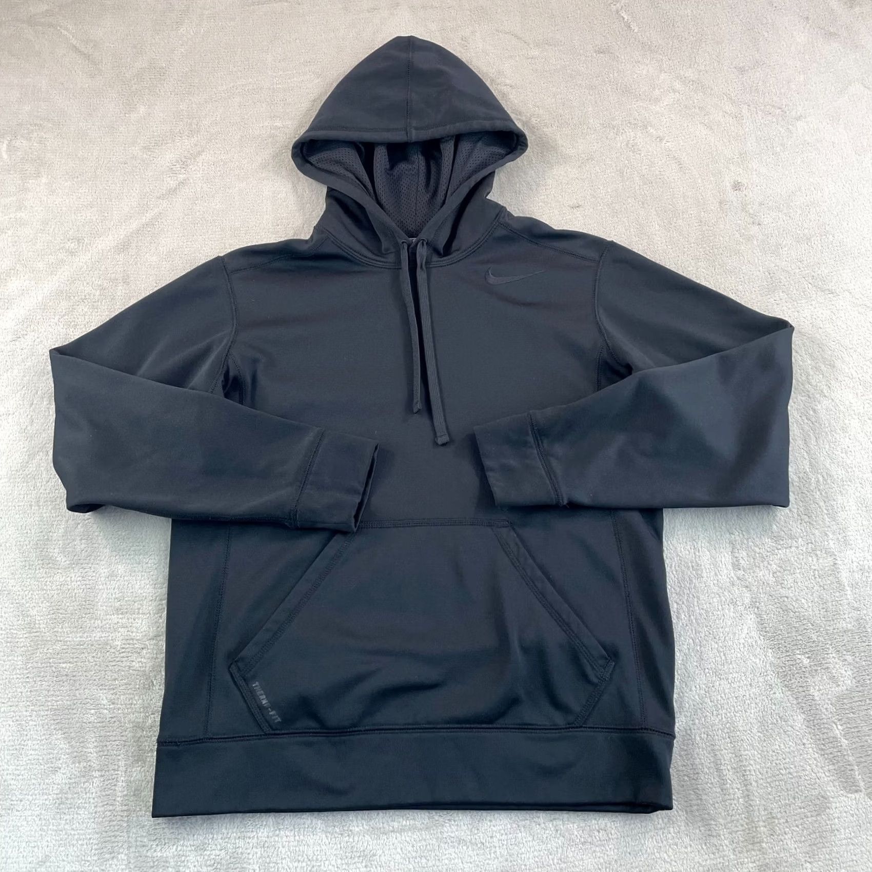 Nike Nike Therma-FIT Hoodie Sweatshirt Men Small Black Pullover Swoosh Logo Gym NWOT Size US S / EU 44-46 / 1 - 3 Thumbnail
