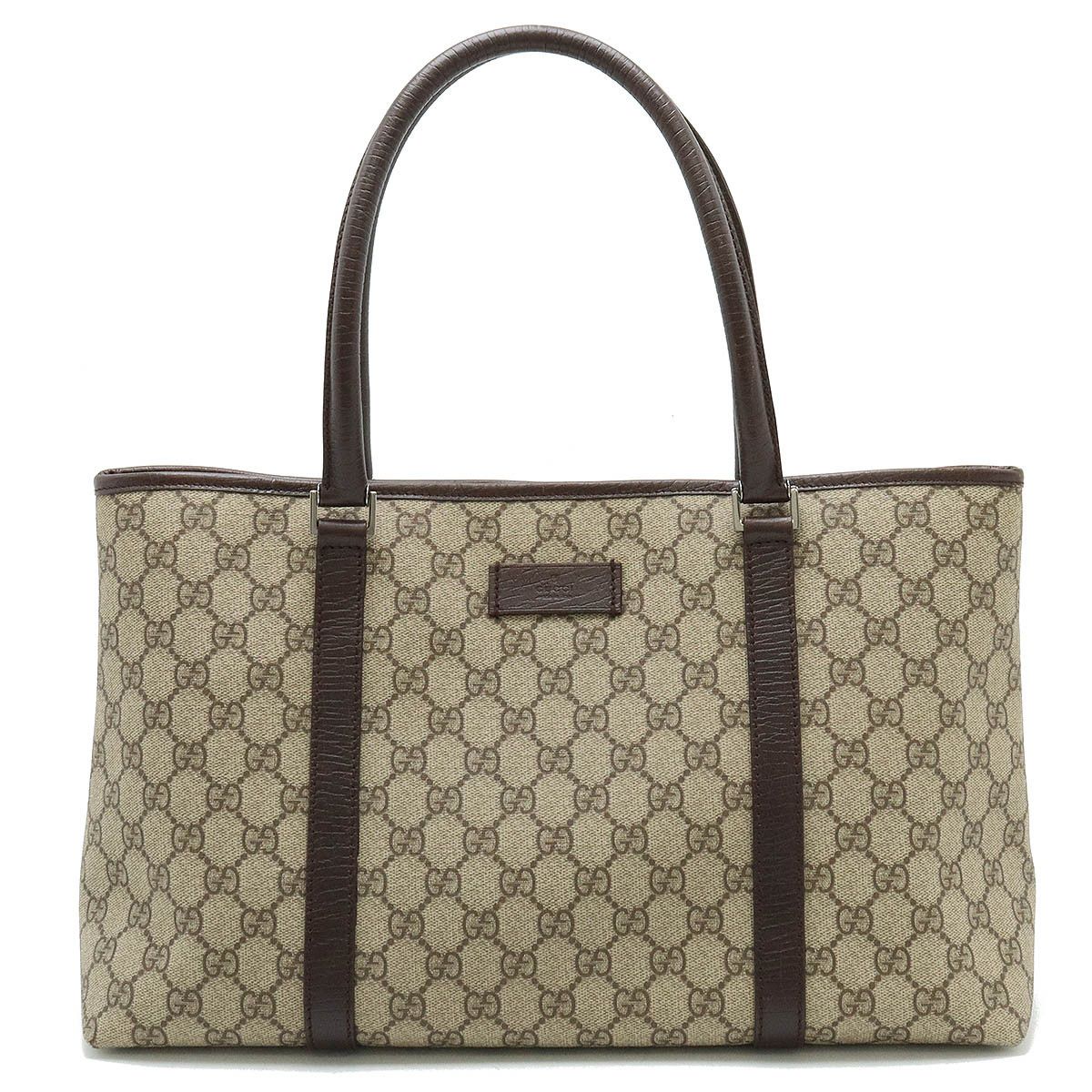 Gucci Gucci GG Supreme GG Plus Tote Bag PVC Leather 114595 Canvas Tote Bag 114595 in Great Condition