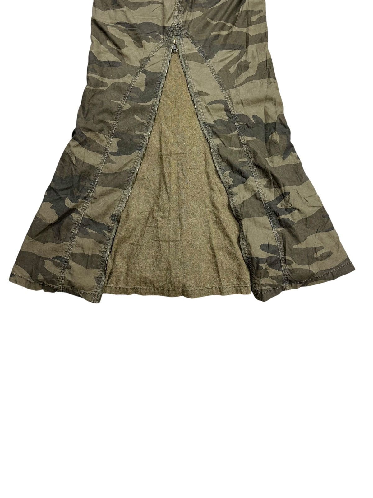 GOA Archive GOA - Camo Suspender Maxi Skirt Size 28" / US 6 / IT 42 - 7 Thumbnail